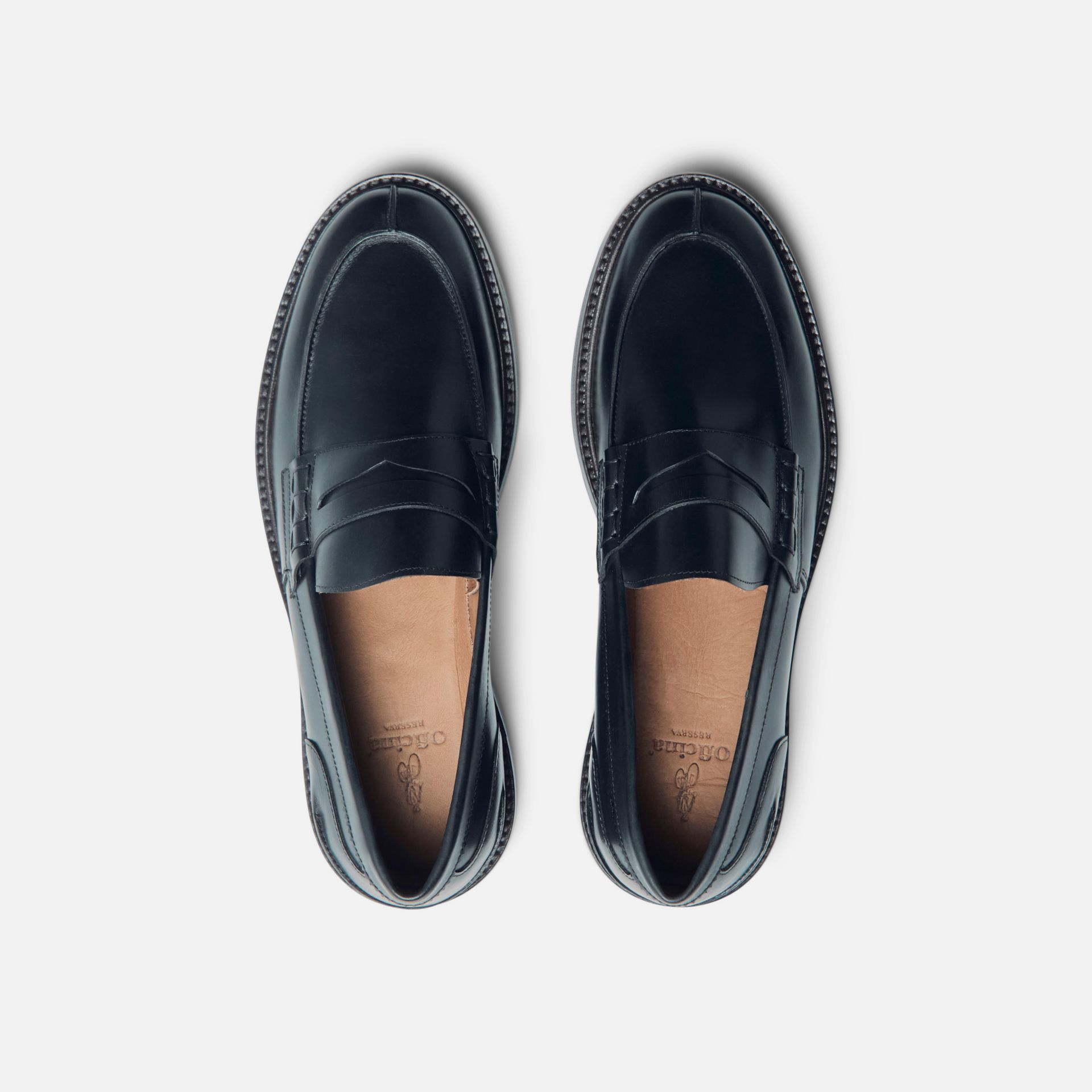 Mocassim Couro Roger Preto