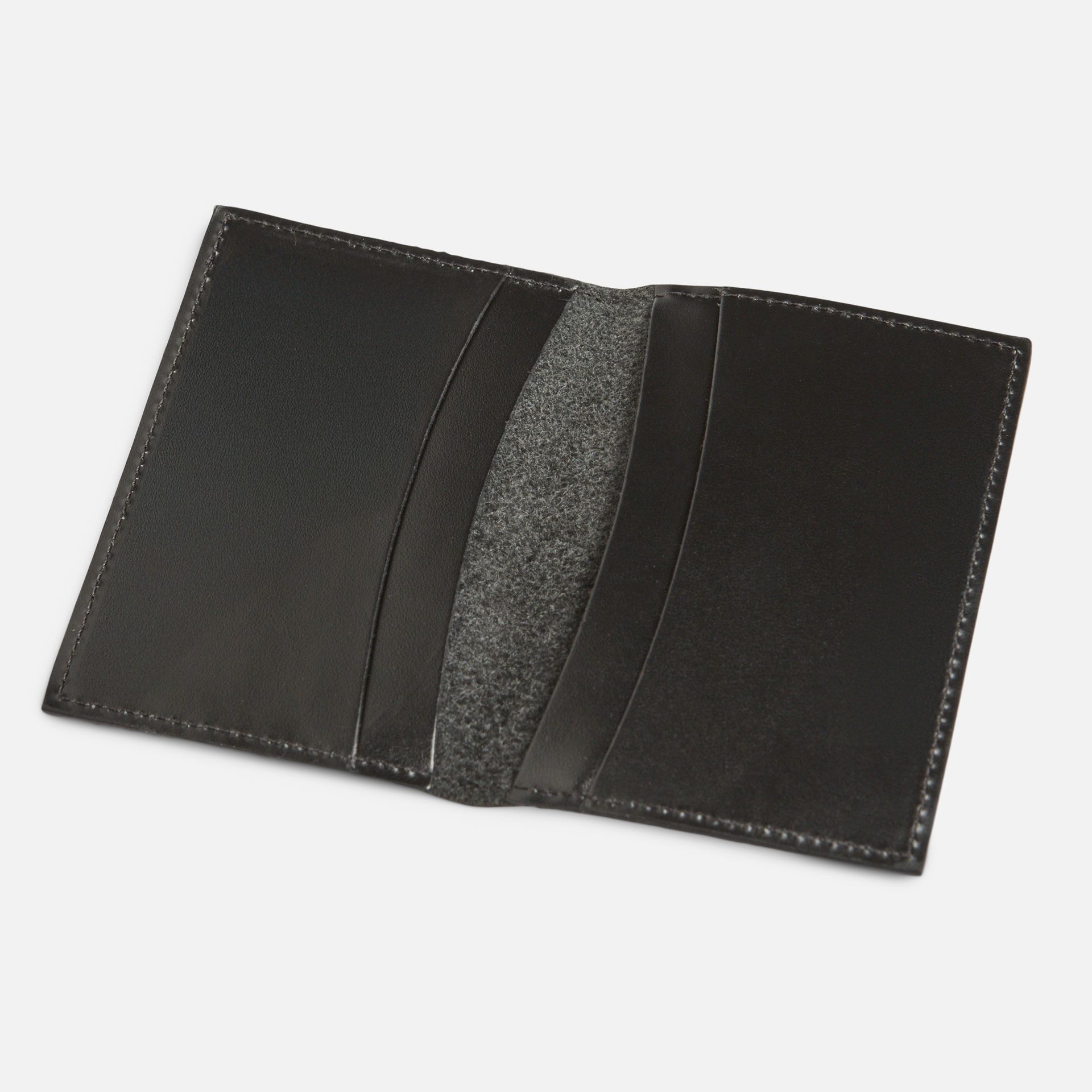 Carteira Couro Preta