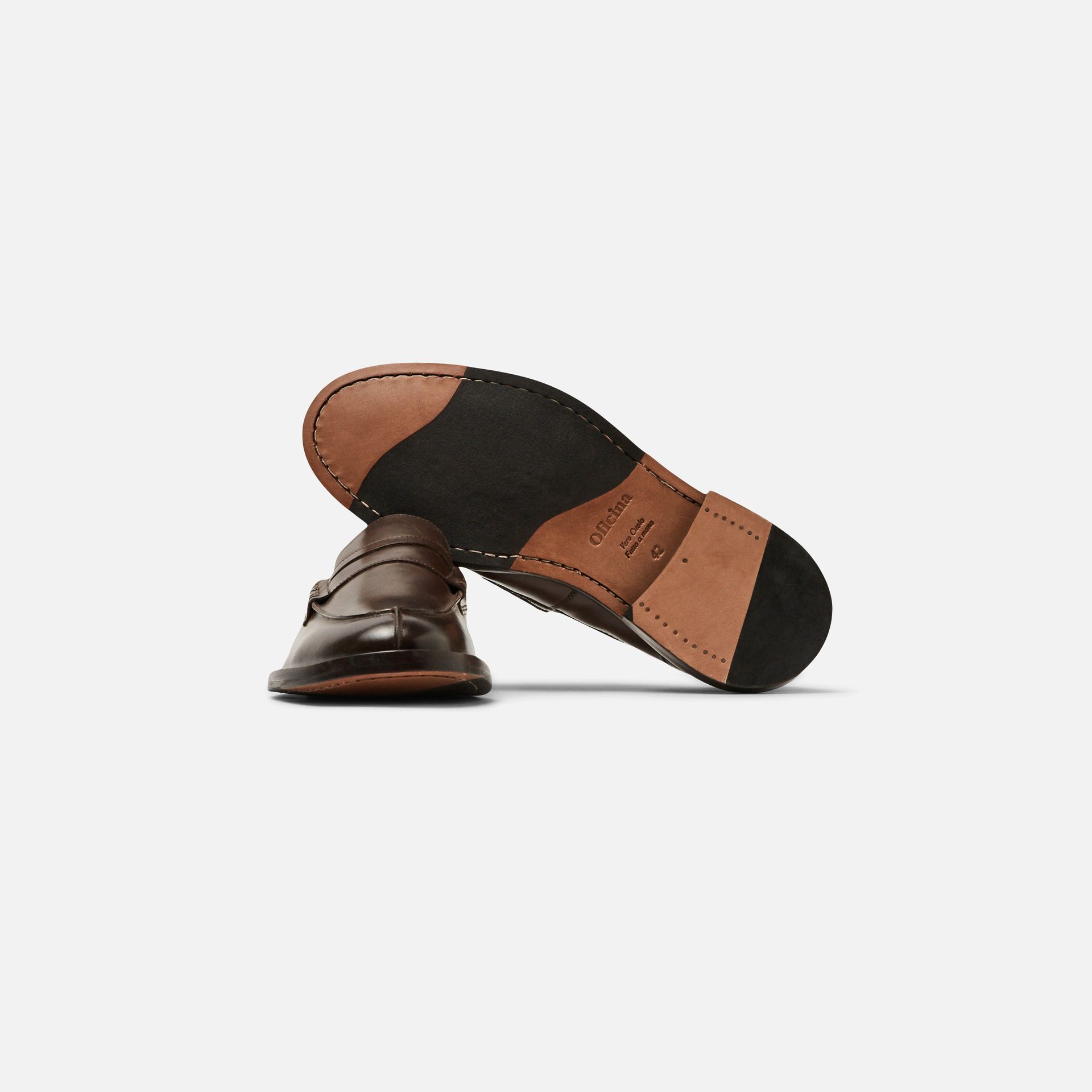 Mocassim Couro Roger Cafe