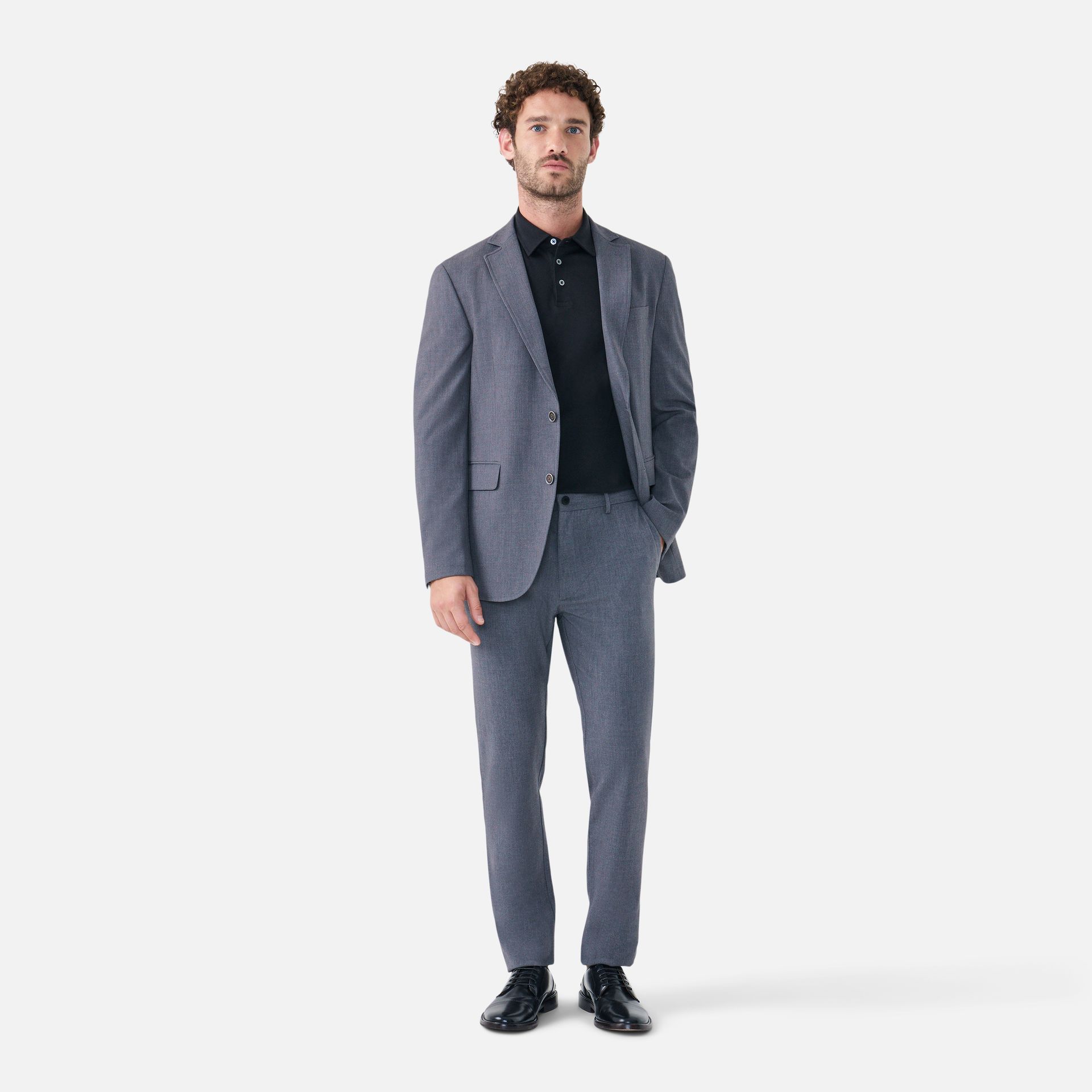 Calça Maleável Cinza Chumbo Media 5