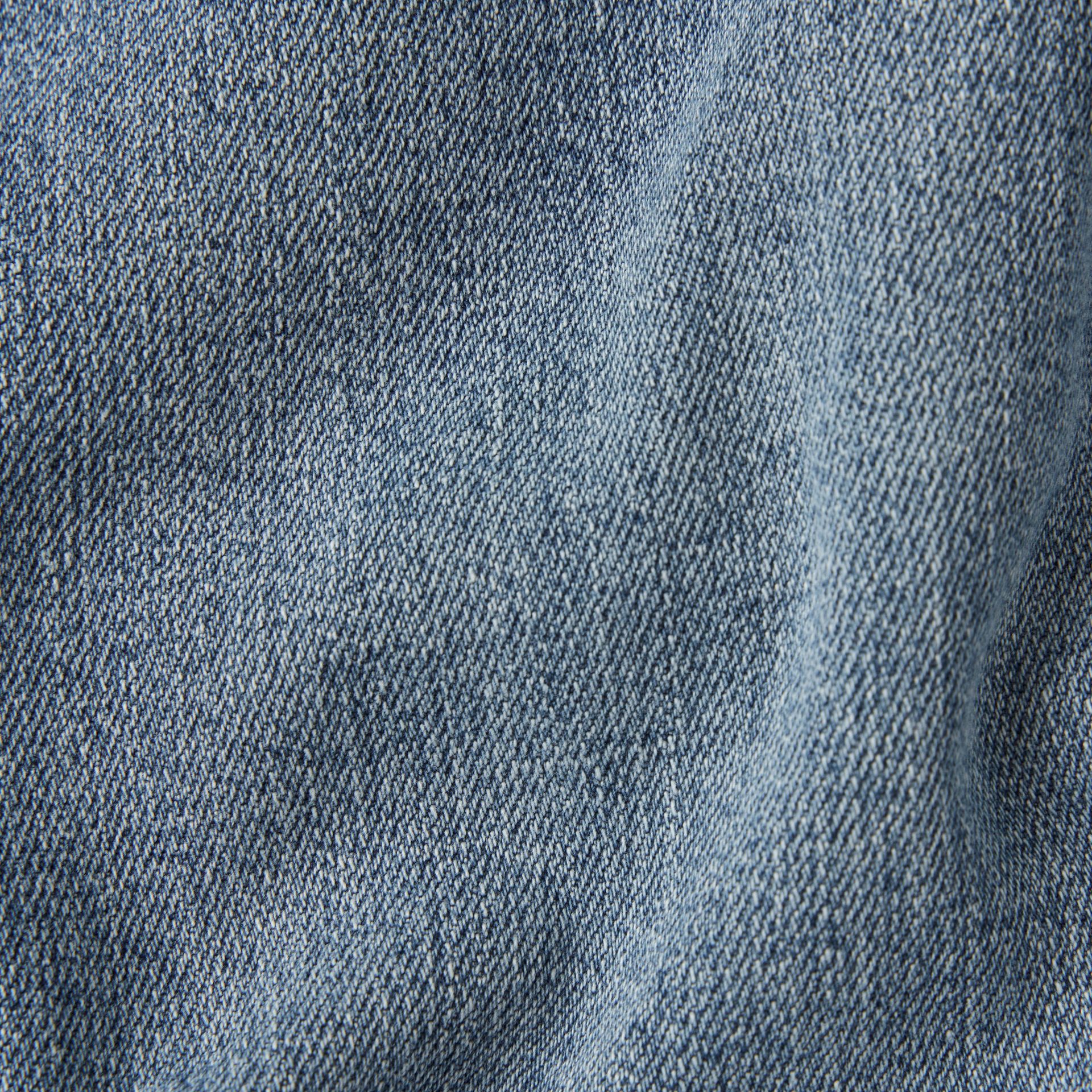 Calça Jeans Slim Azul Claro