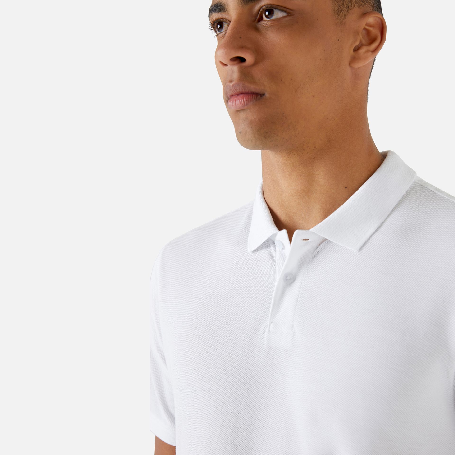 Polo Pima Piquet Branca