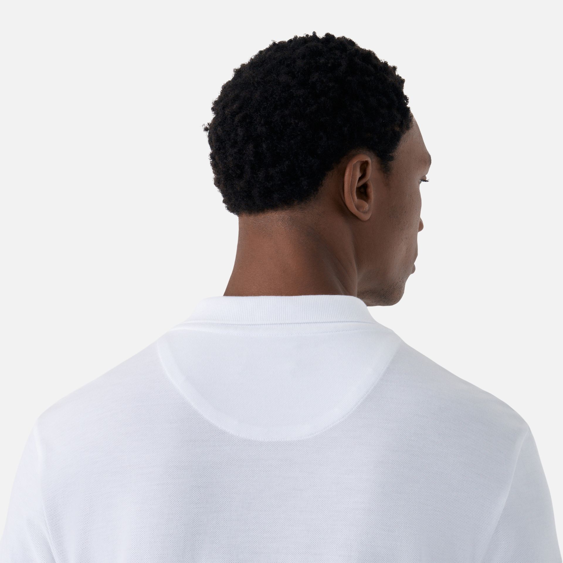 Polo Pima Piquet Branca