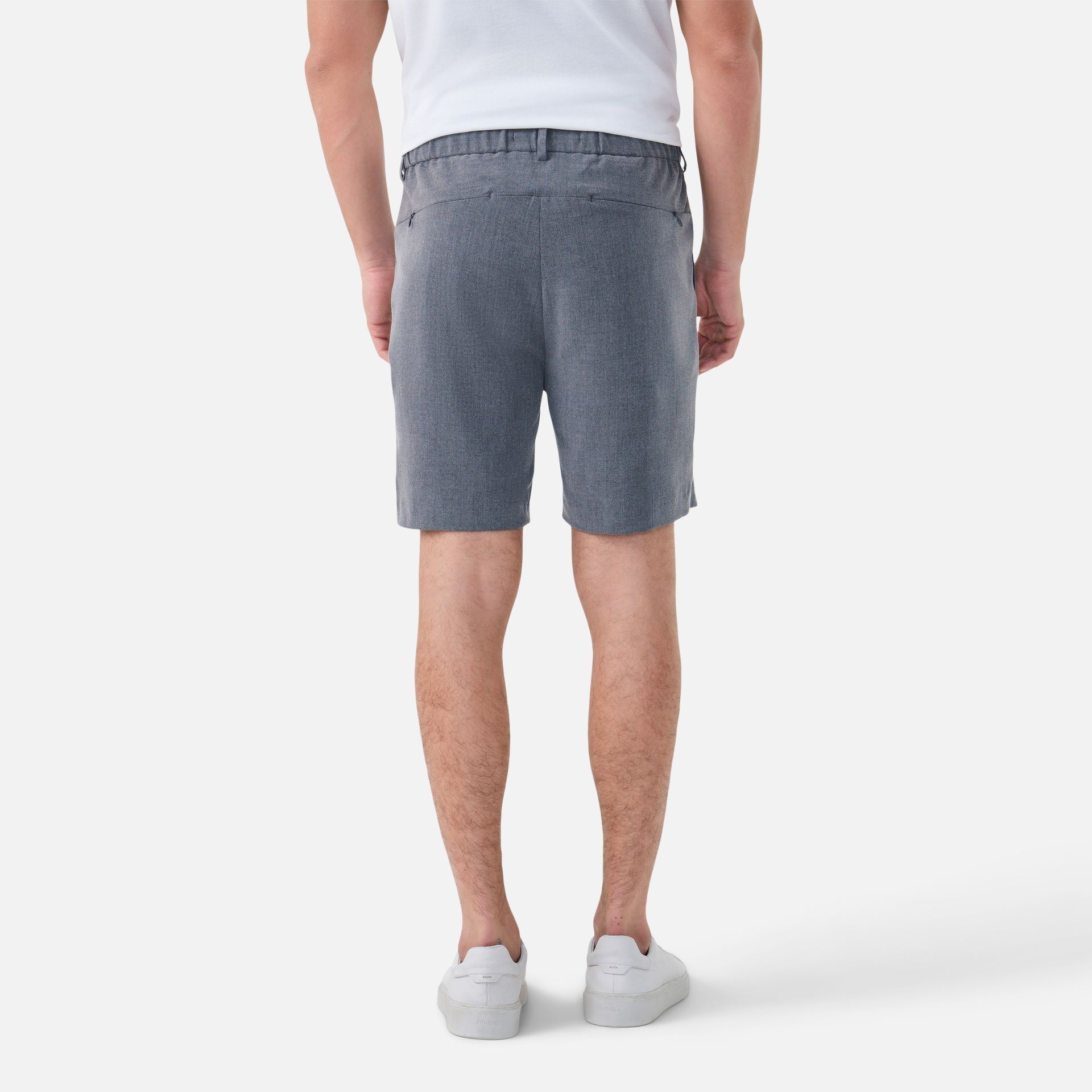 Bermuda Maleável Cinza Chumbo