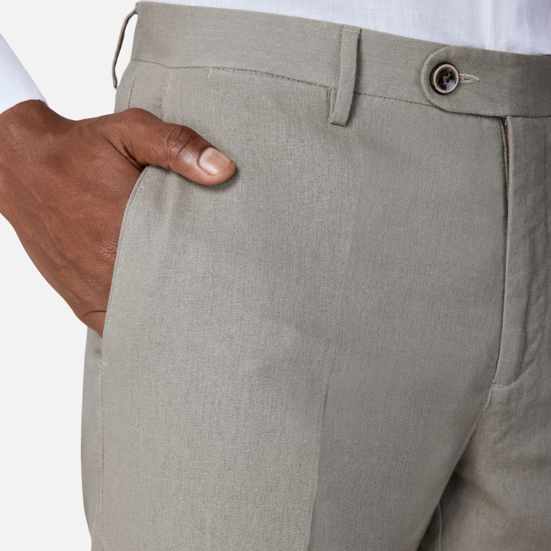 Calça Linho Tailoring Verde