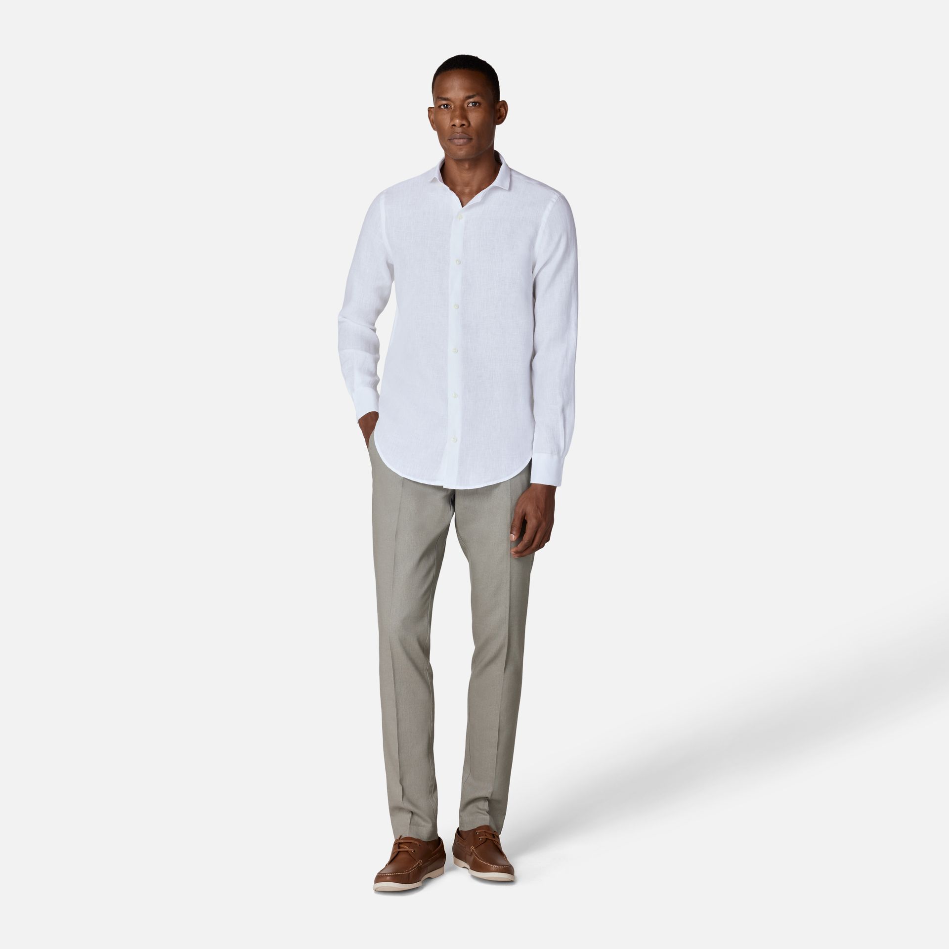 Calça Linho Tailoring Verde