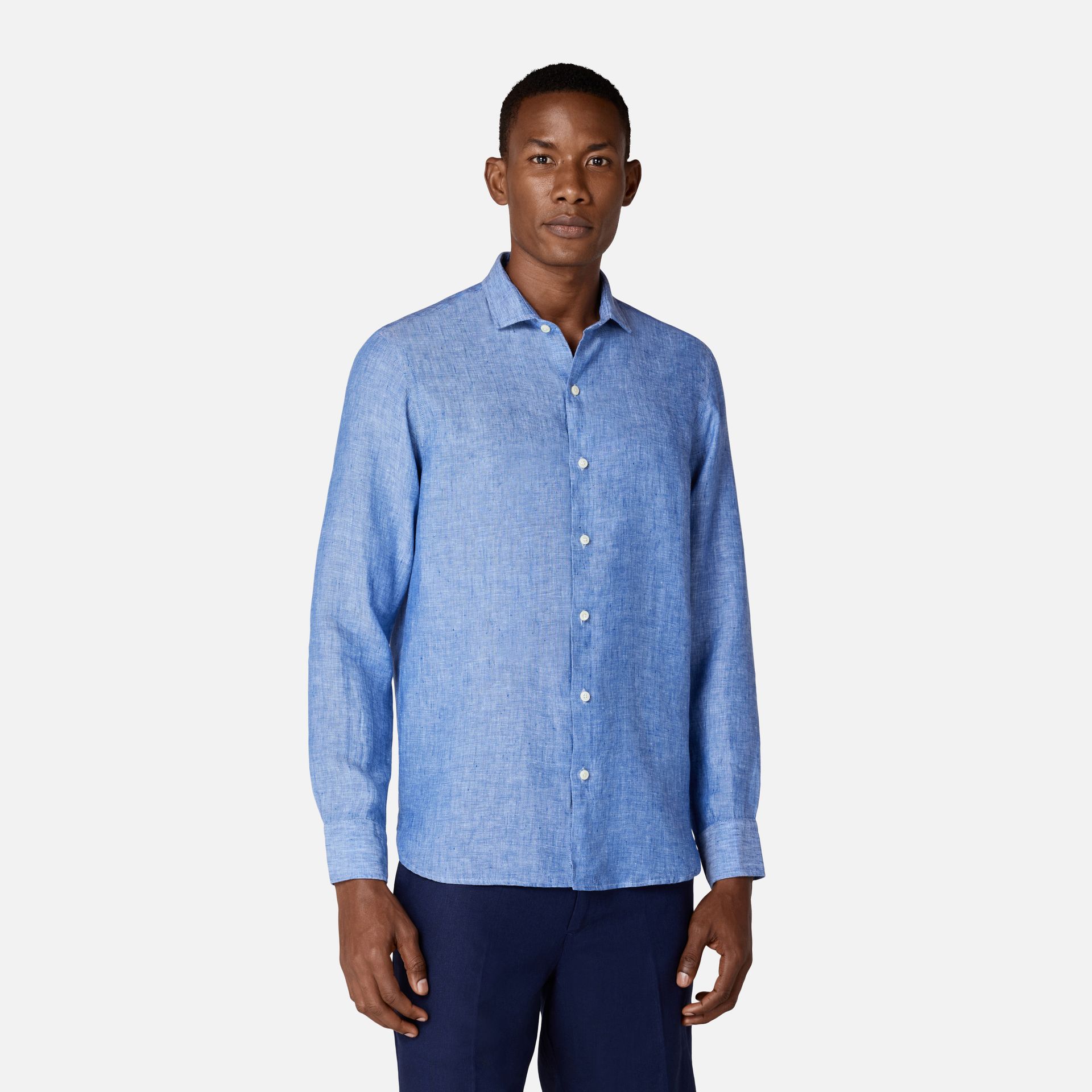 Camisa Linho Indigo