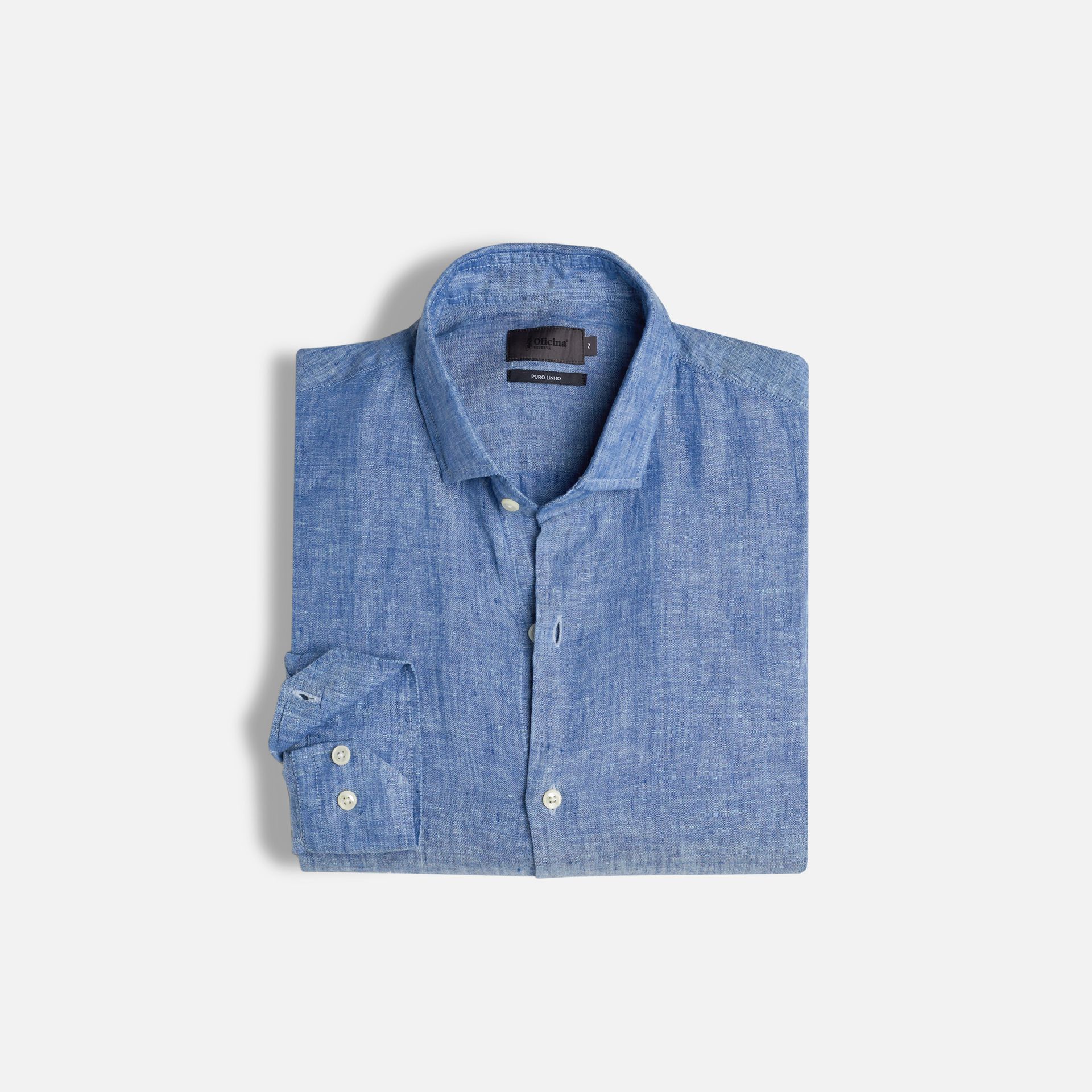 Camisa Linho Indigo