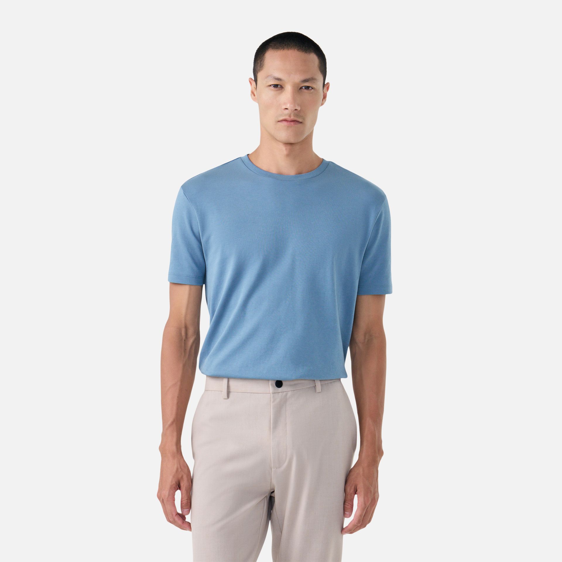 Camiseta Pima Premium Azul