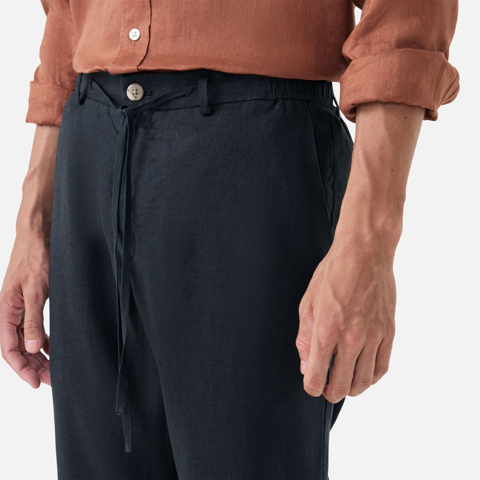 Calça Cânhamo Santorini Preta