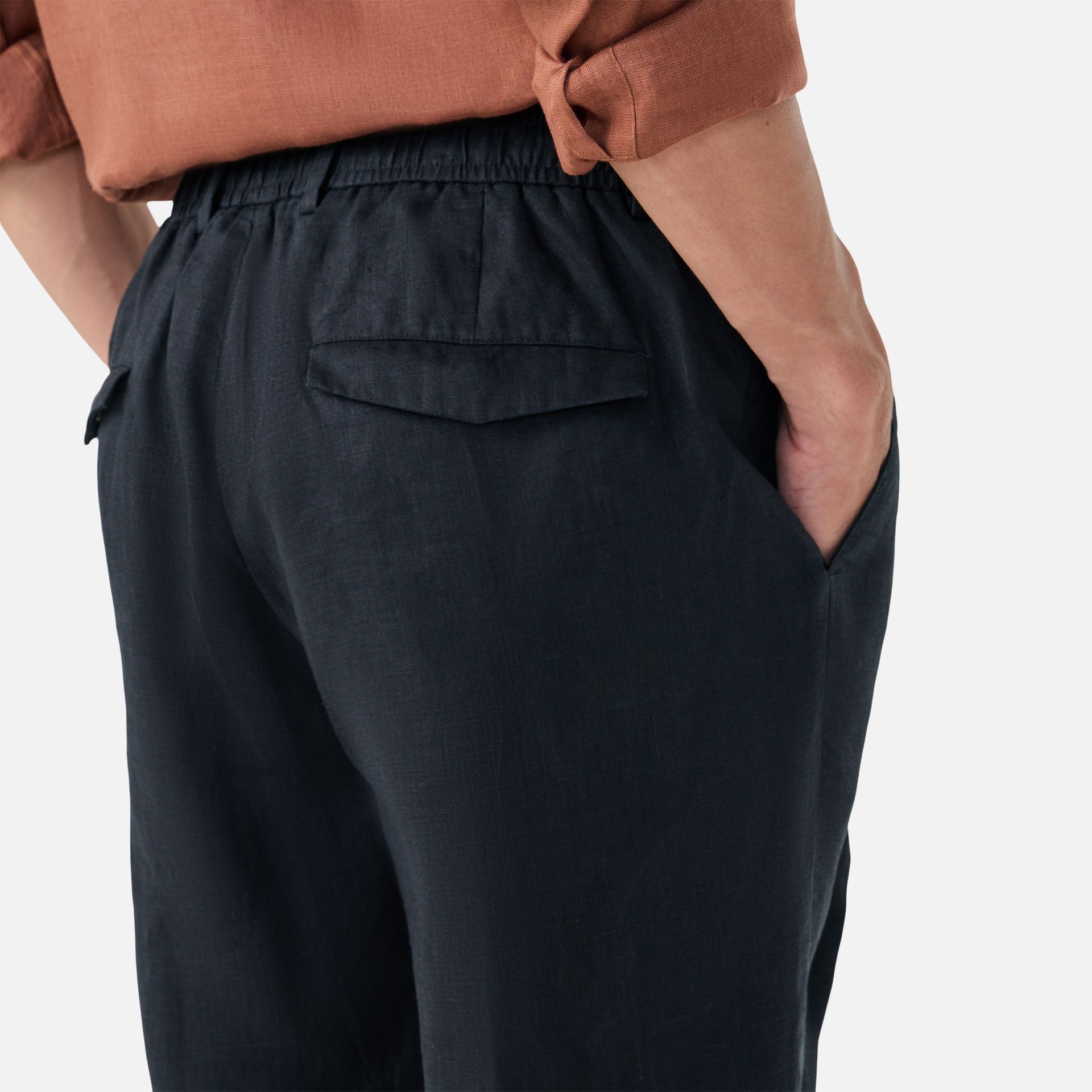 Calça Cânhamo Santorini Preta