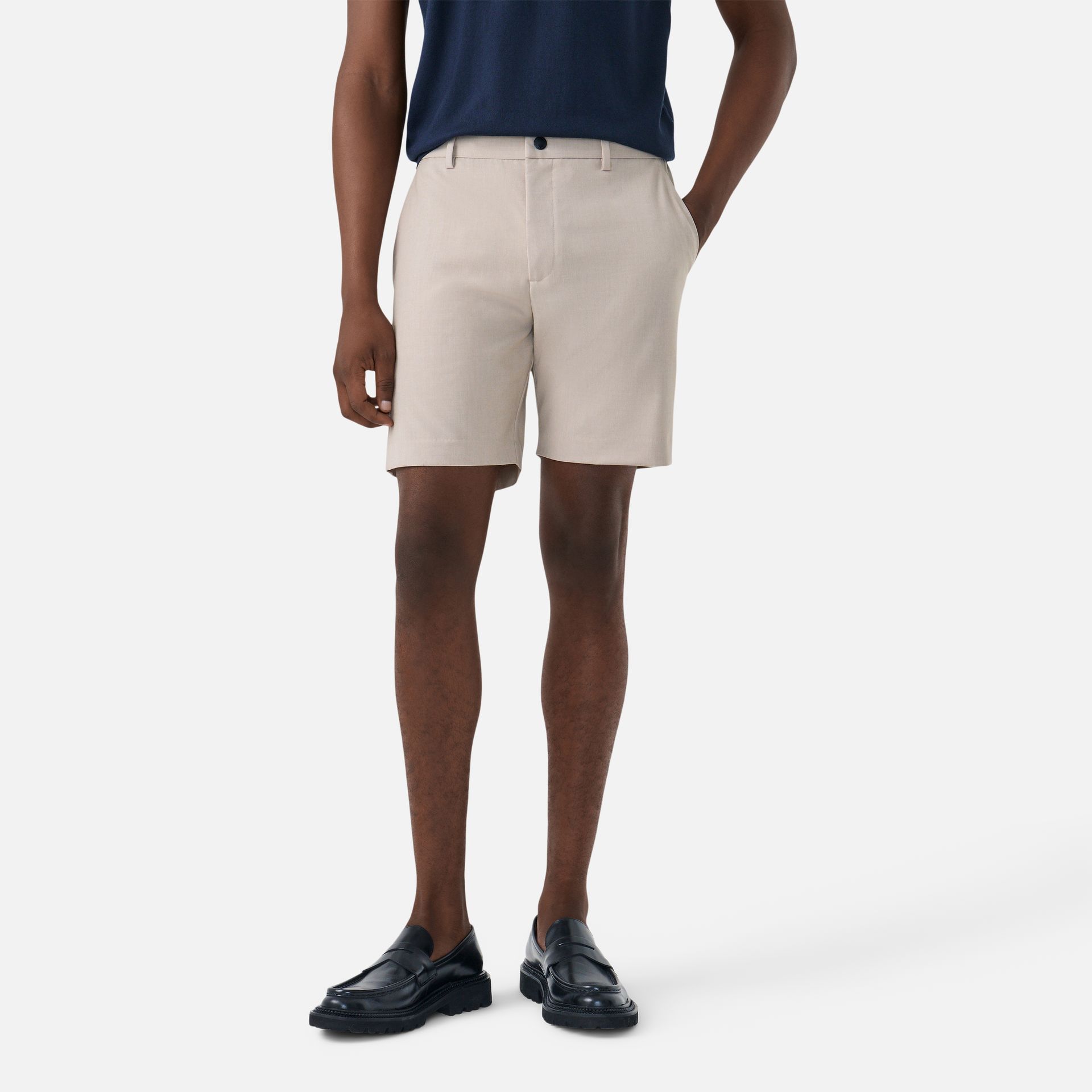 Bermuda Maleável Ecru