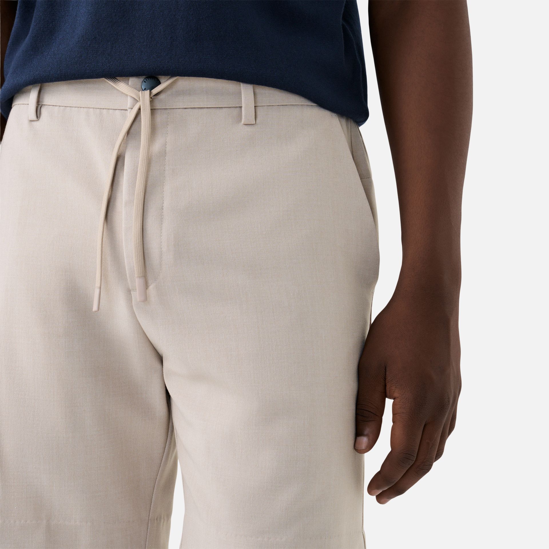 Bermuda Maleável Ecru