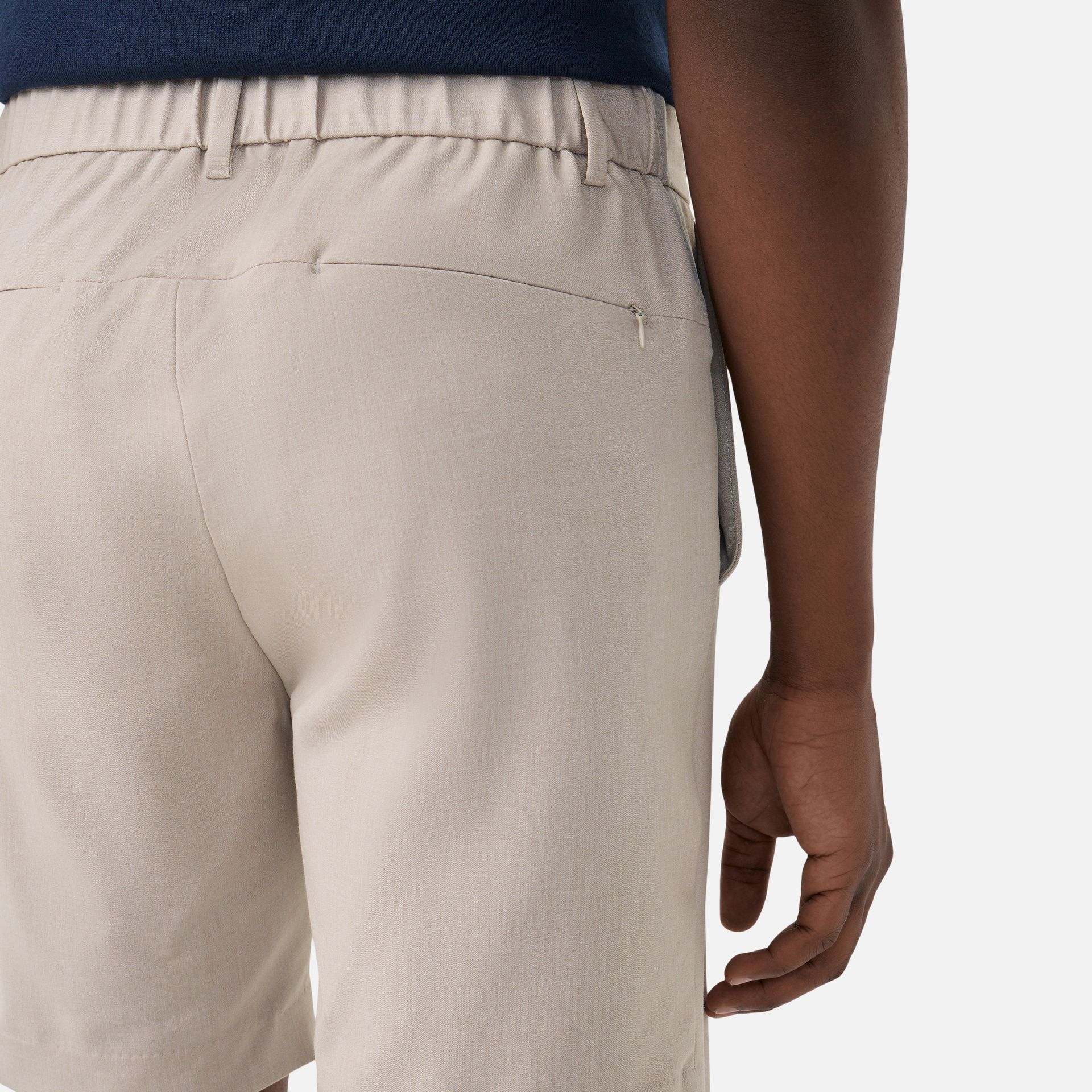 Bermuda Maleável Ecru