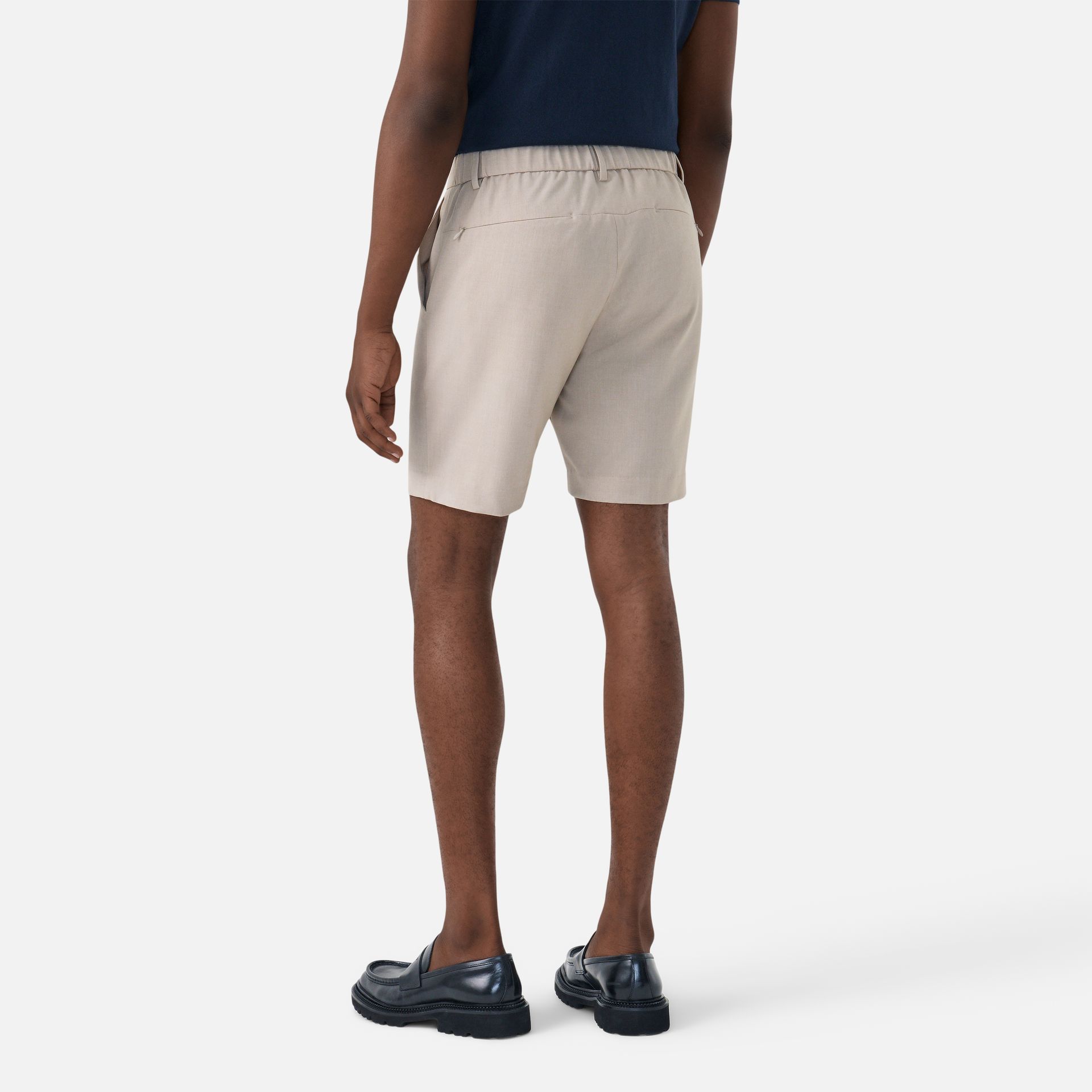 Bermuda Maleável Ecru