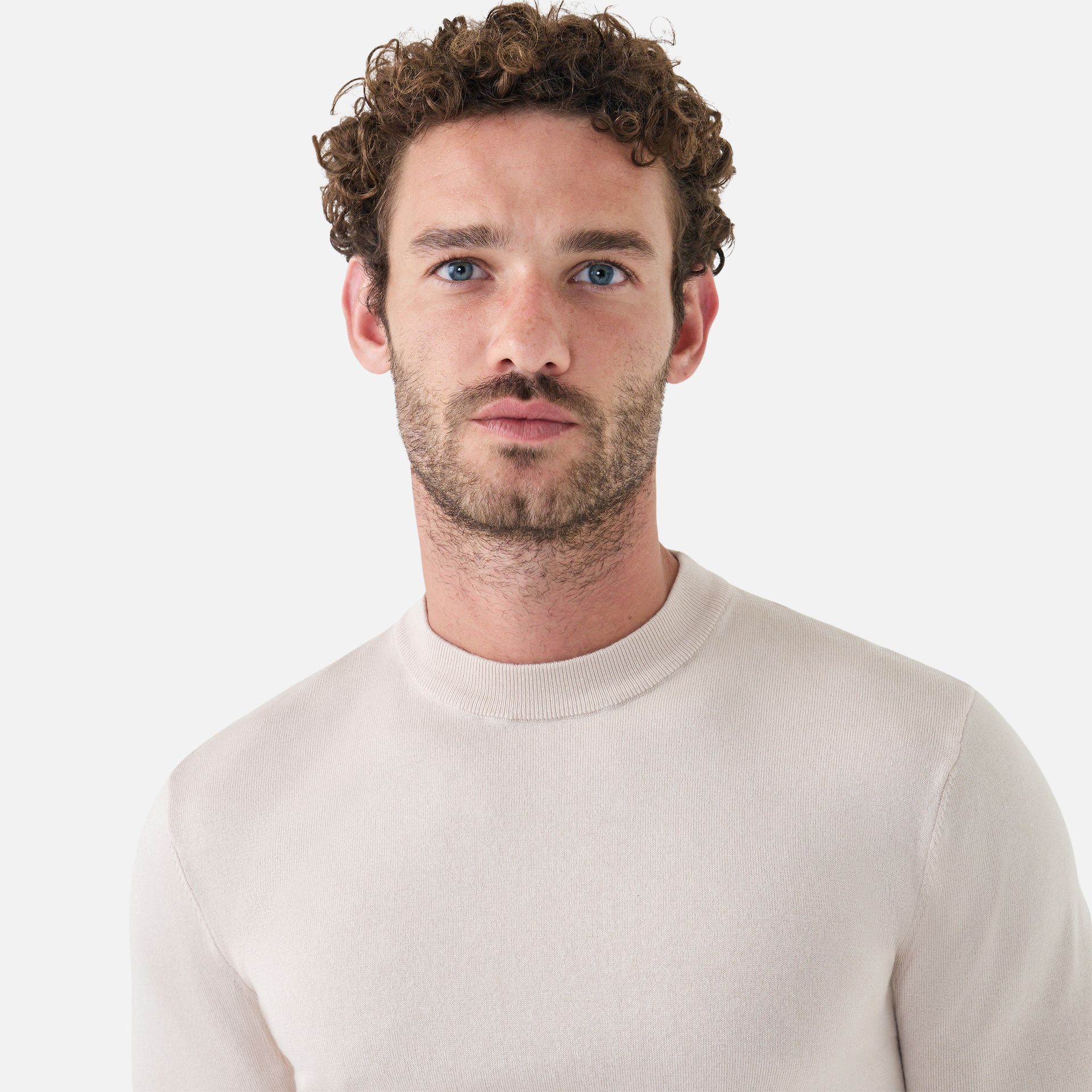 Camiseta Tricot Isla Ecru