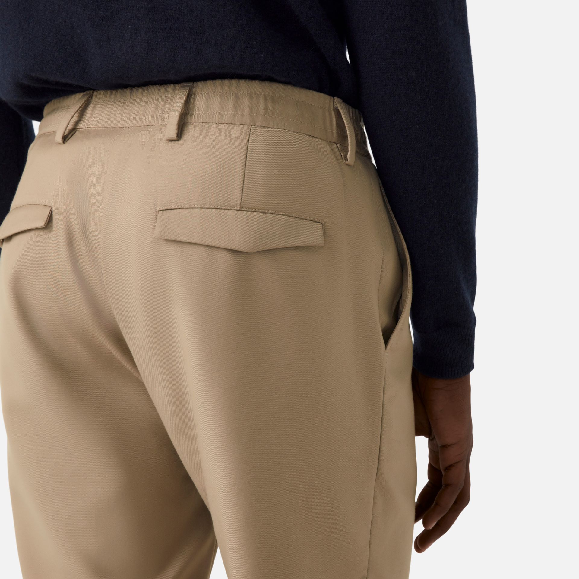 Calça Alfaiataria Dublin Khaki Media 4