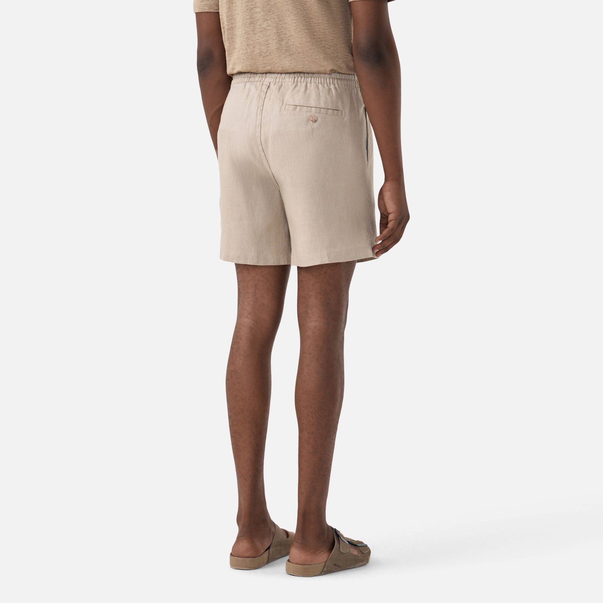 Short Linho Summer Tabaco