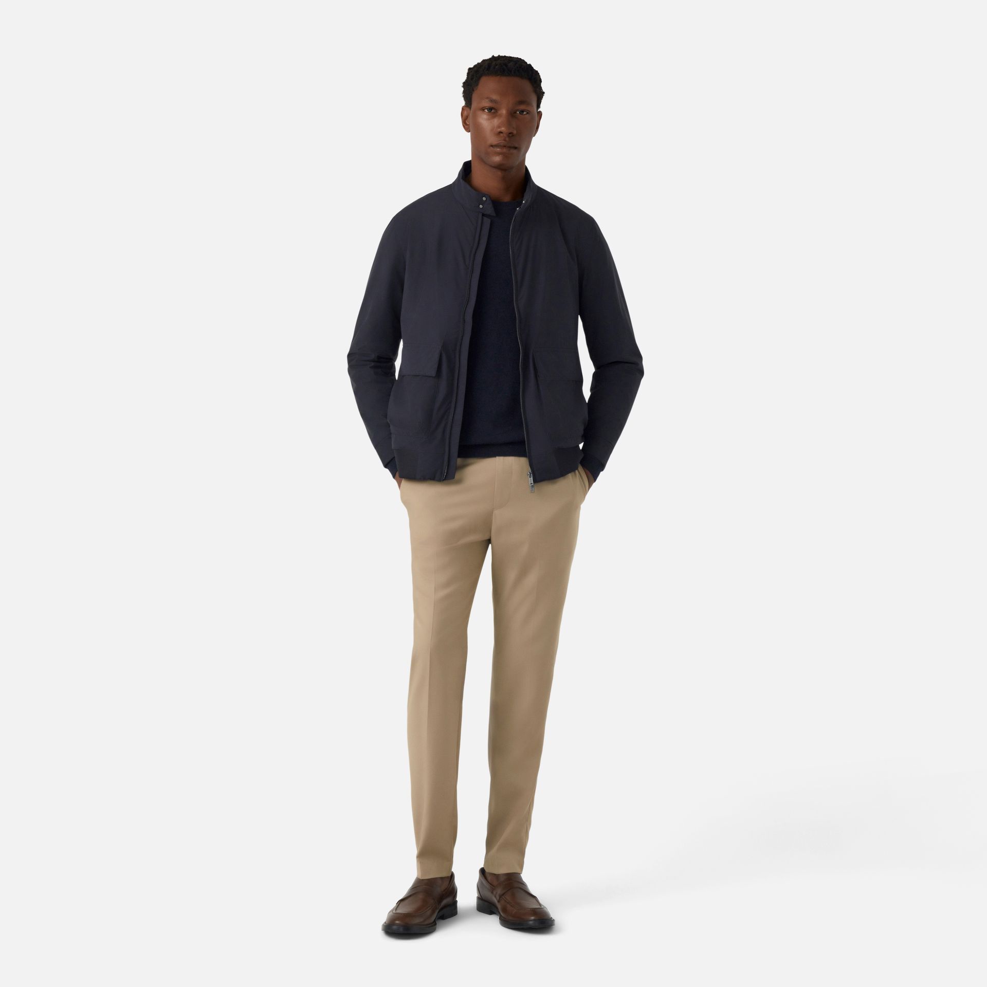 Calça Alfaiataria Dublin Khaki Media 6