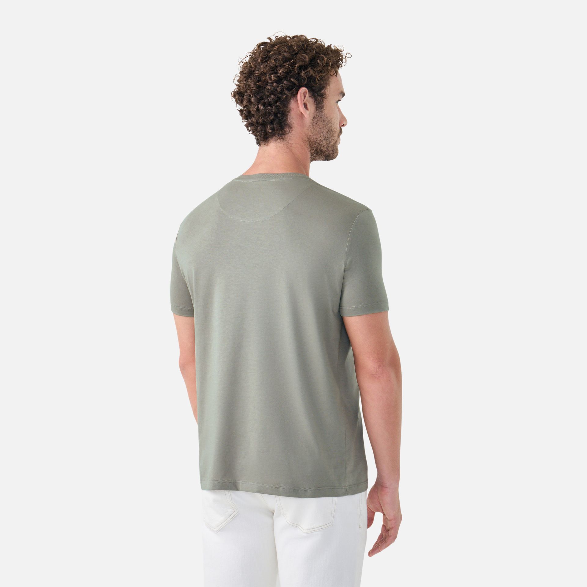 Camiseta Pima Leve Gris