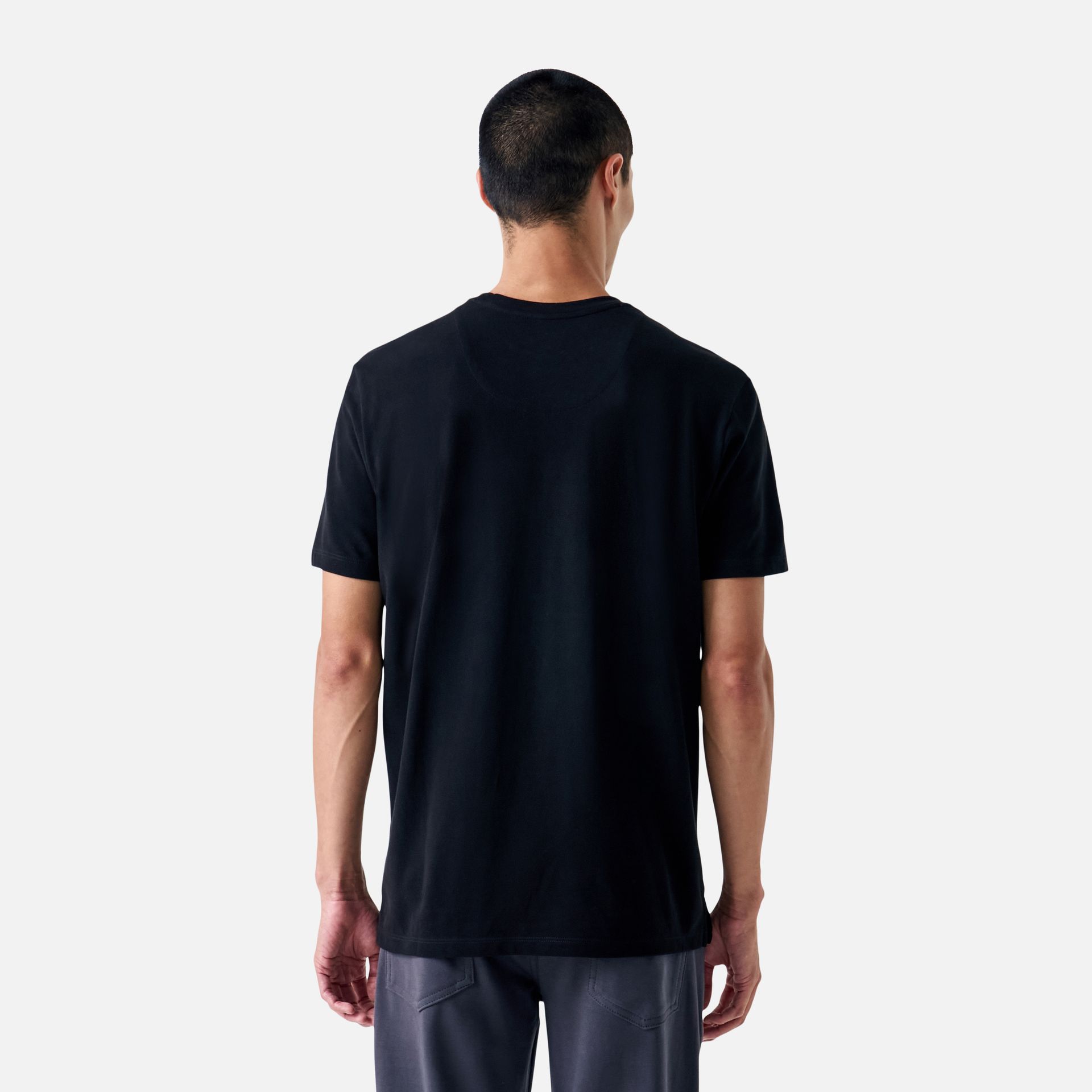 Camiseta Piquet Pima Preta