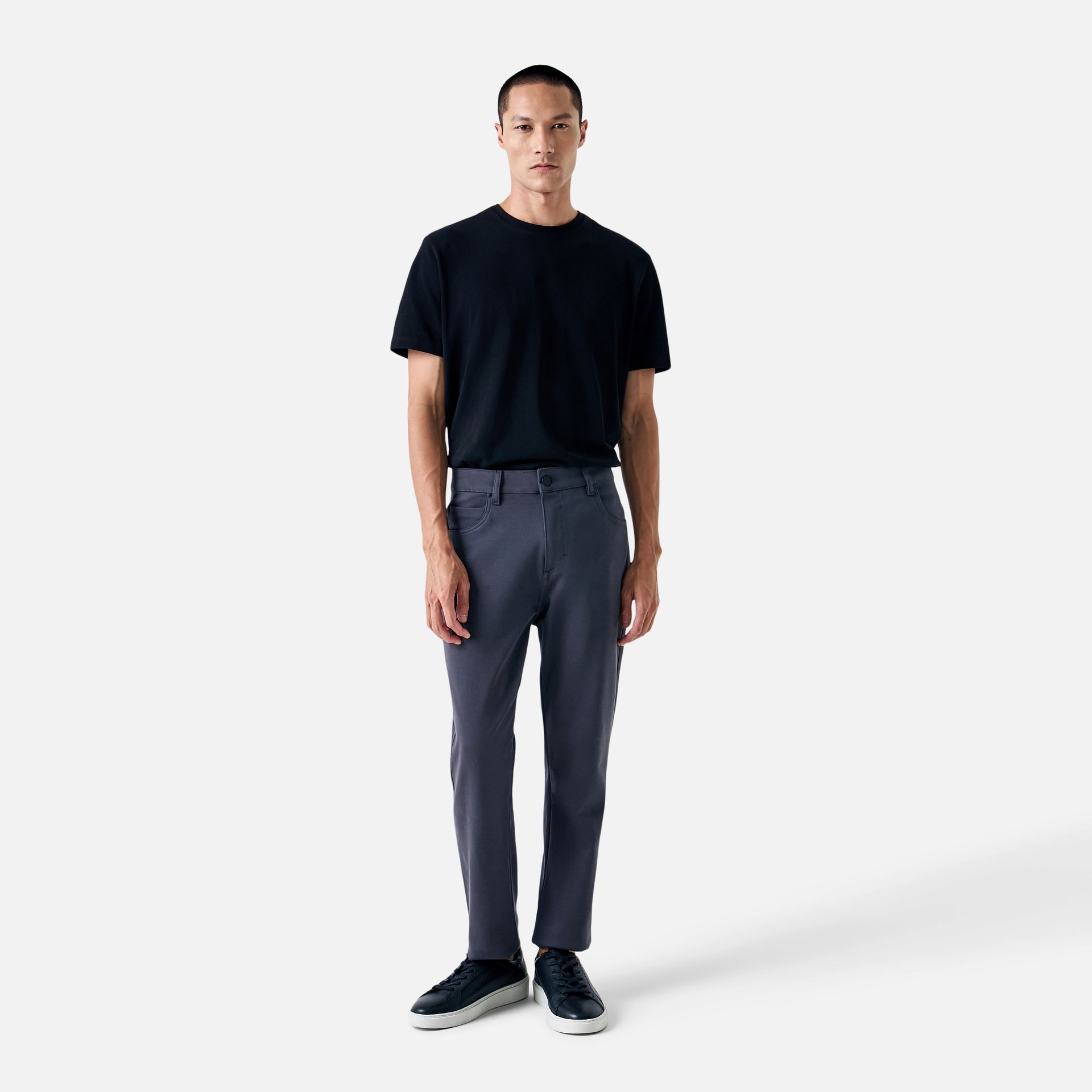 Camiseta Piquet Pima Preta