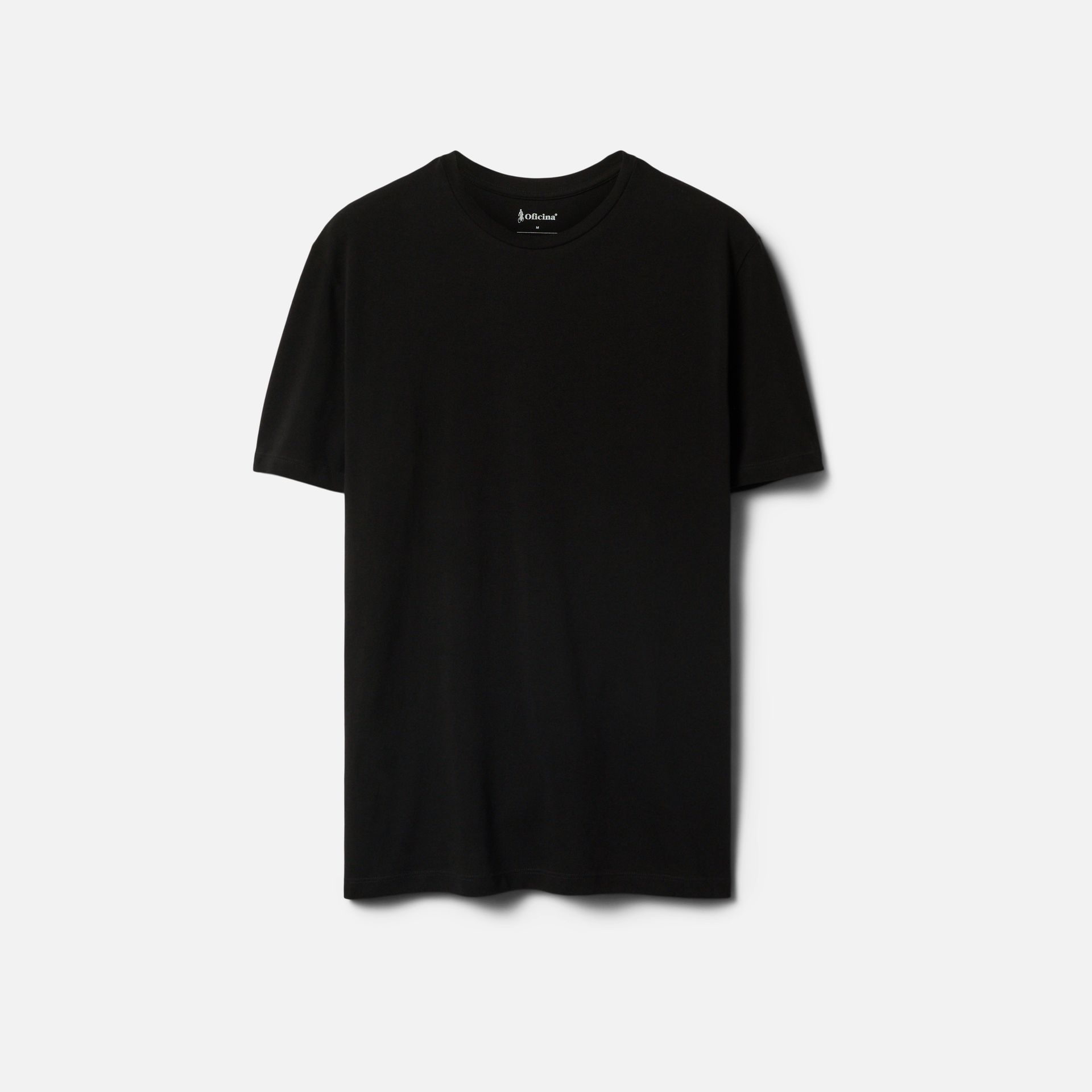 Camiseta Piquet Pima Preta