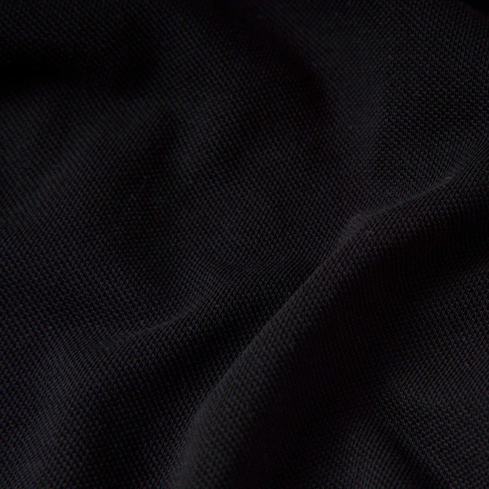 Camiseta Piquet Pima Preta