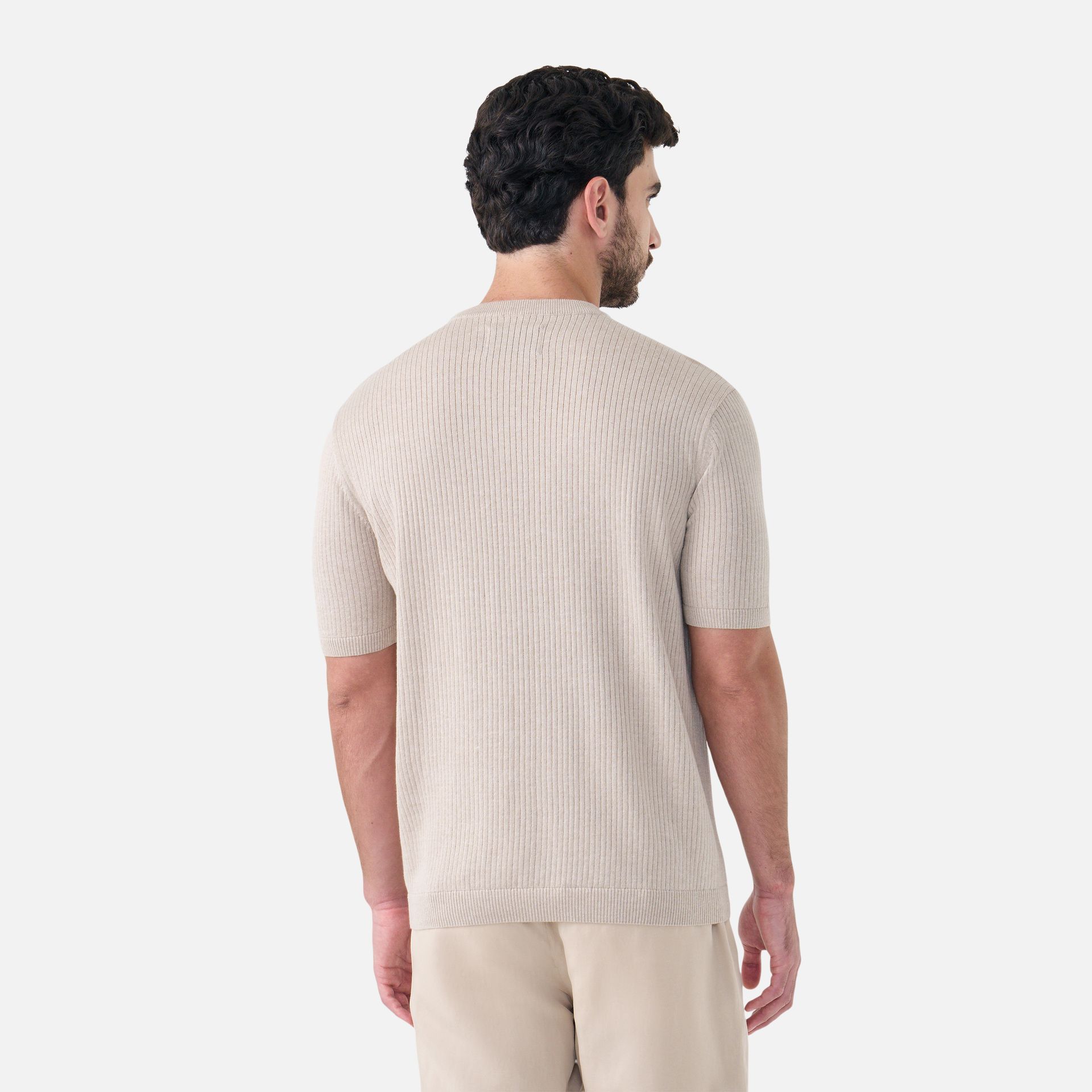 Camiseta Tricot Enseada Khaki