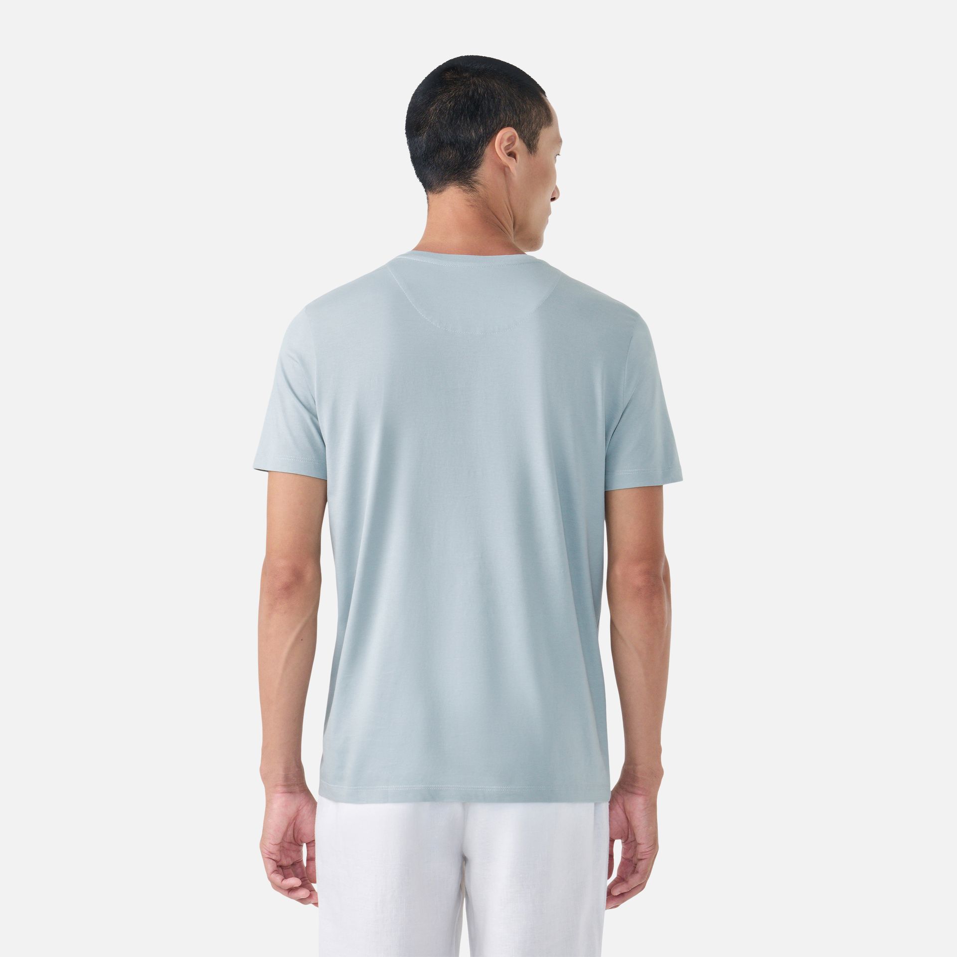 Camiseta Pima Leve Azul Arona