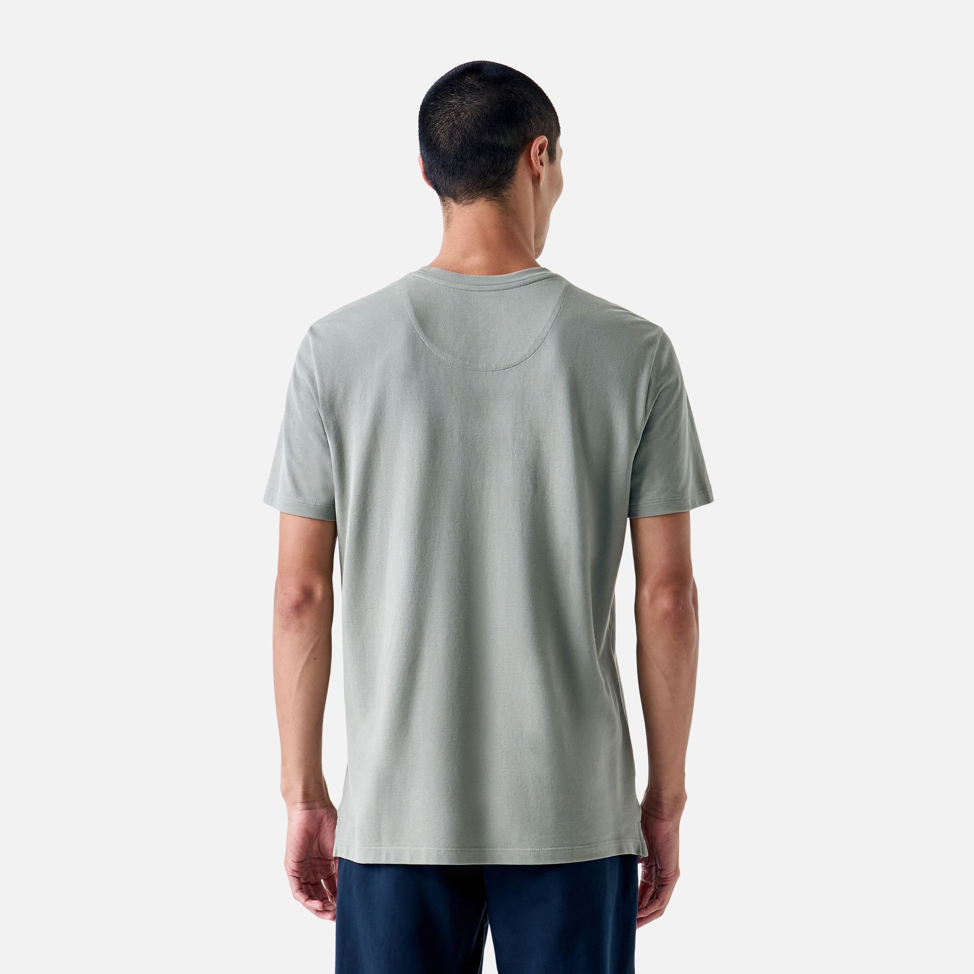 Camiseta Pima Piquet Verde Menta