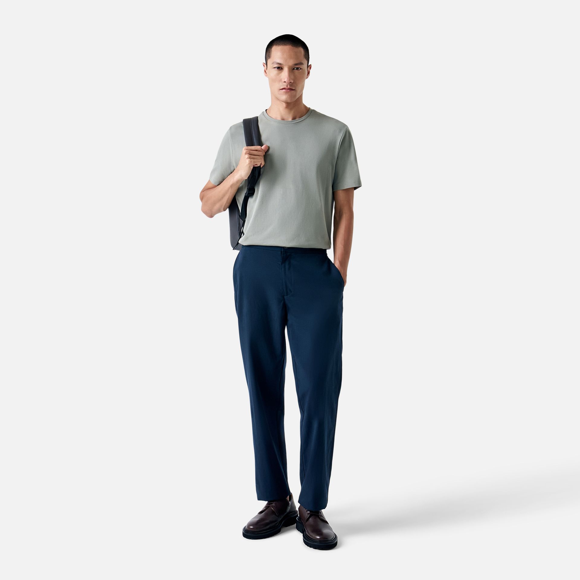 Camiseta Pima Piquet Verde Menta