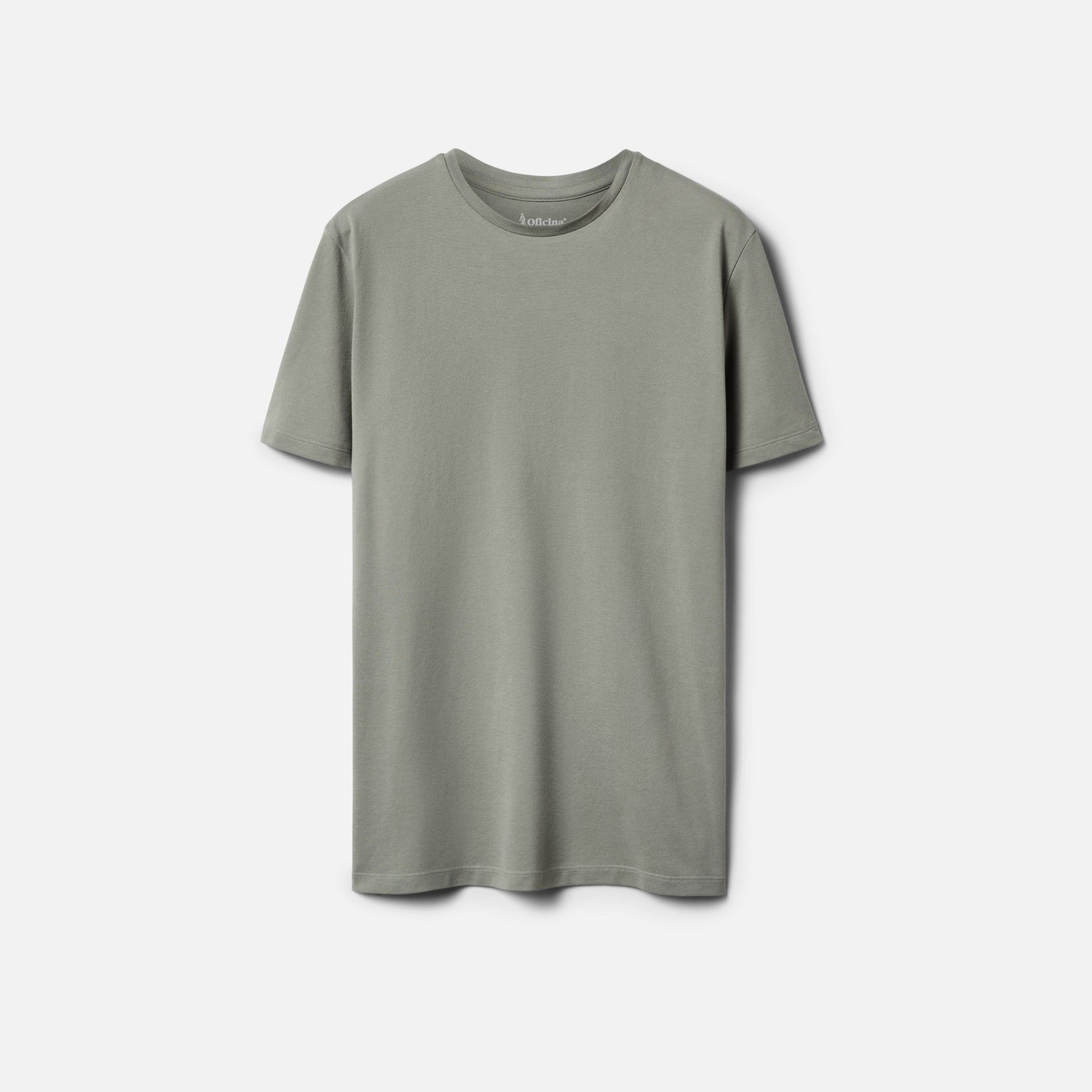 Camiseta Pima Piquet Verde Menta