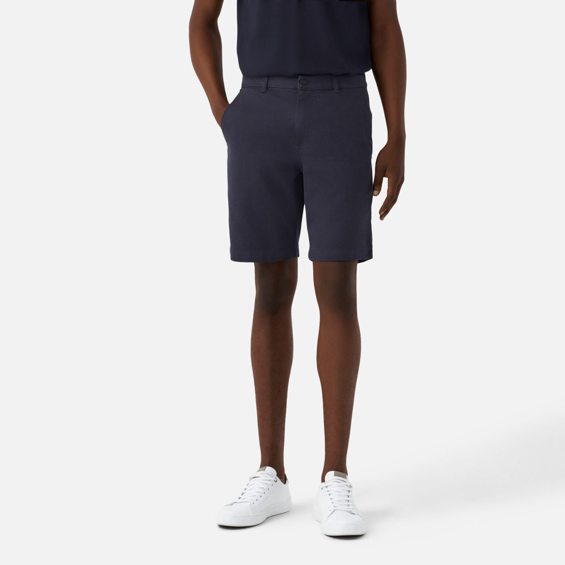 Bermuda Moletom 247 Azul Marinho