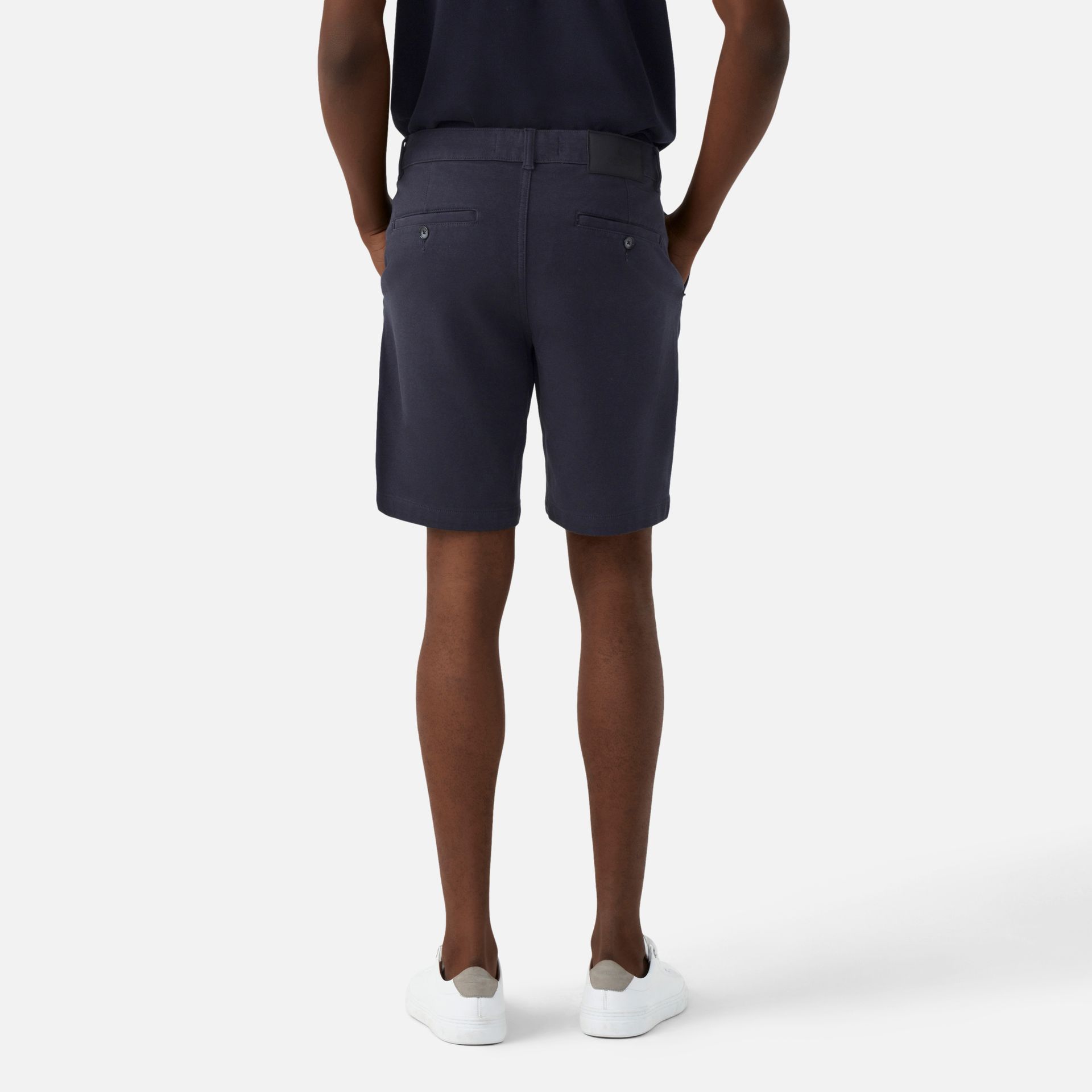 Bermuda Moletom 247 Azul Marinho