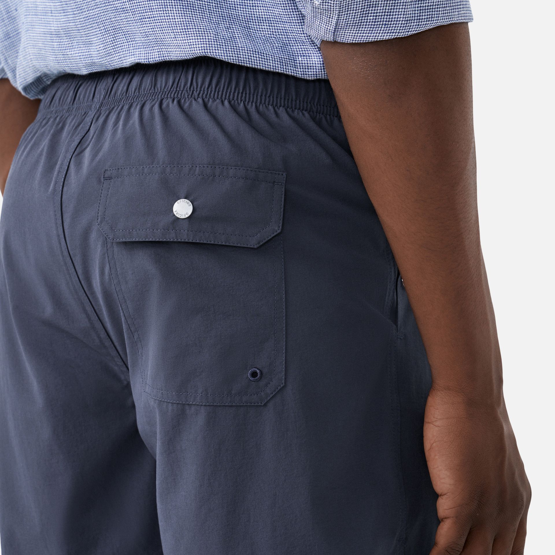 Short Praia Azul Marinho