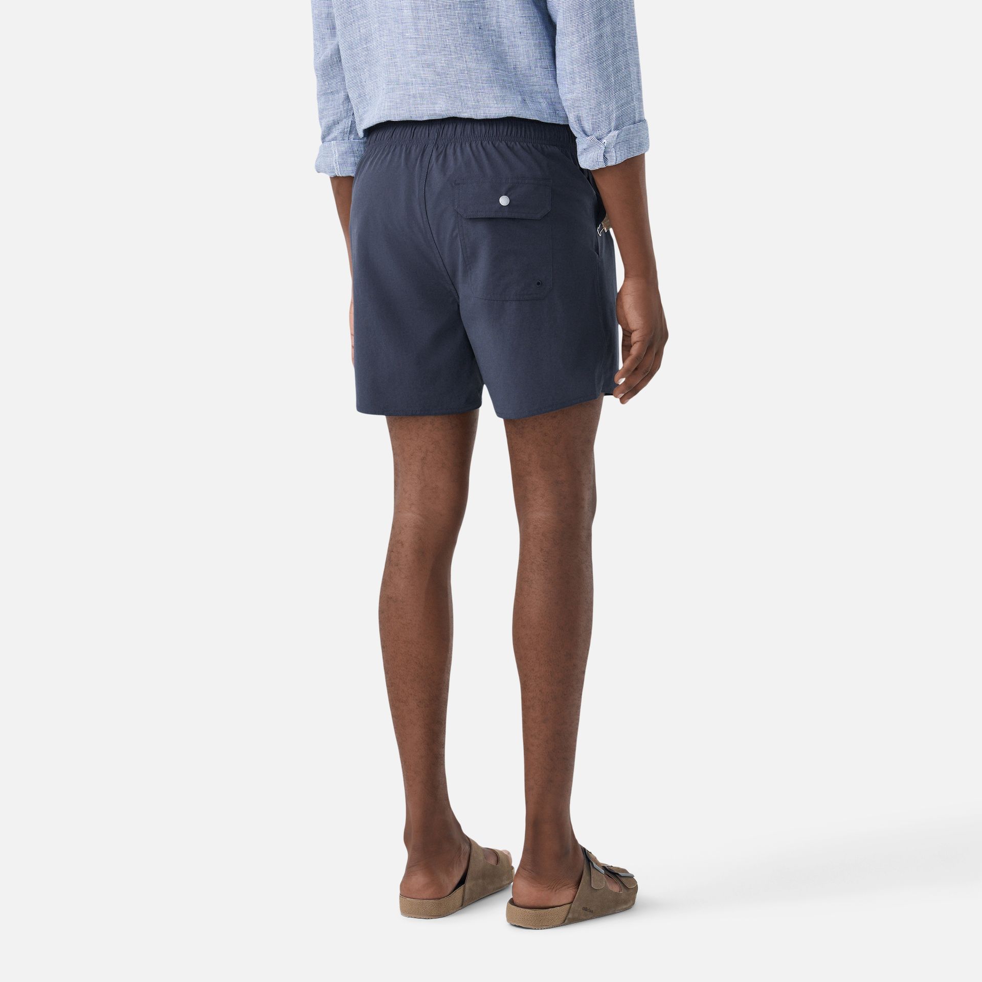 Short Praia Azul Marinho