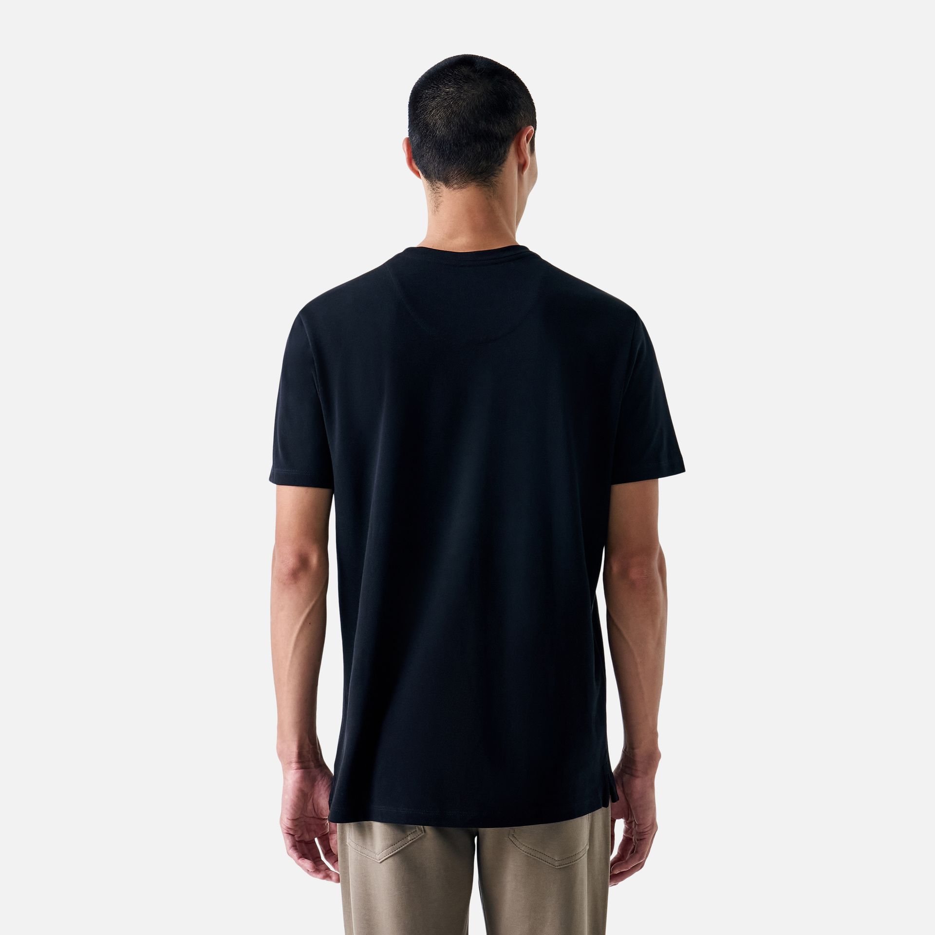 Camiseta Pima Piquet Preta