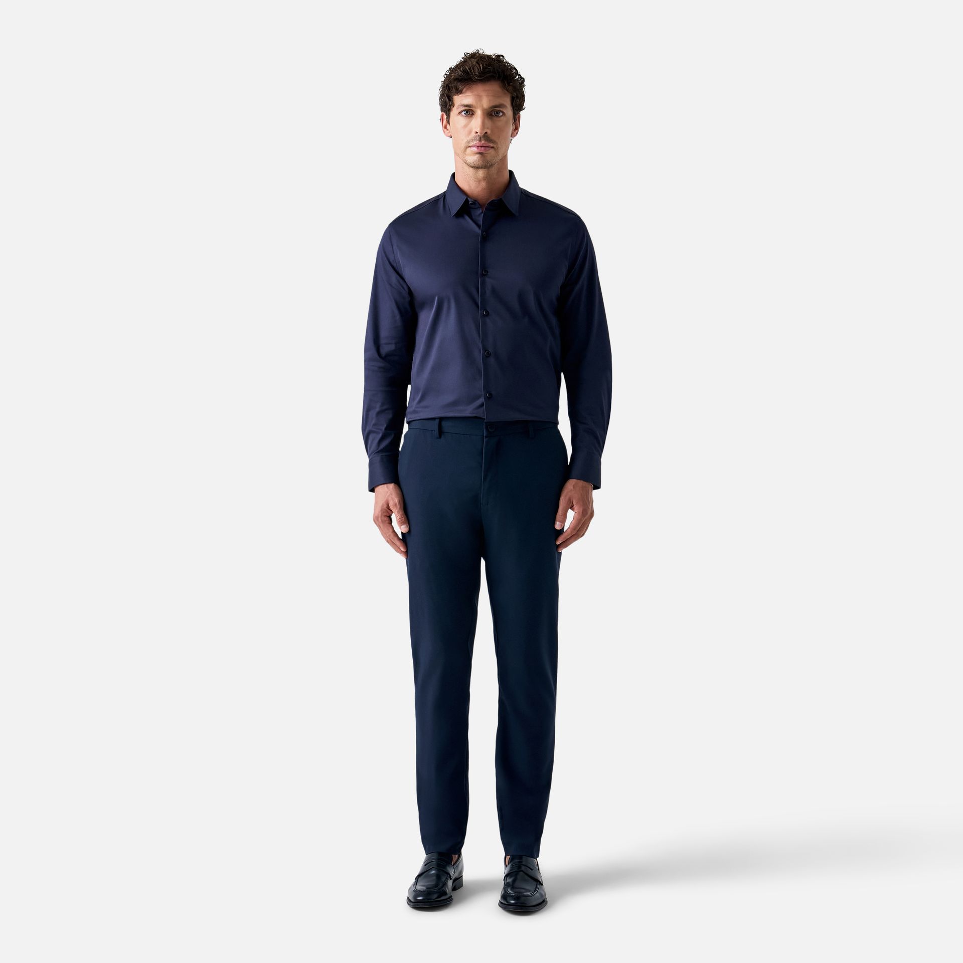 Camisa Paris Marinho Claro