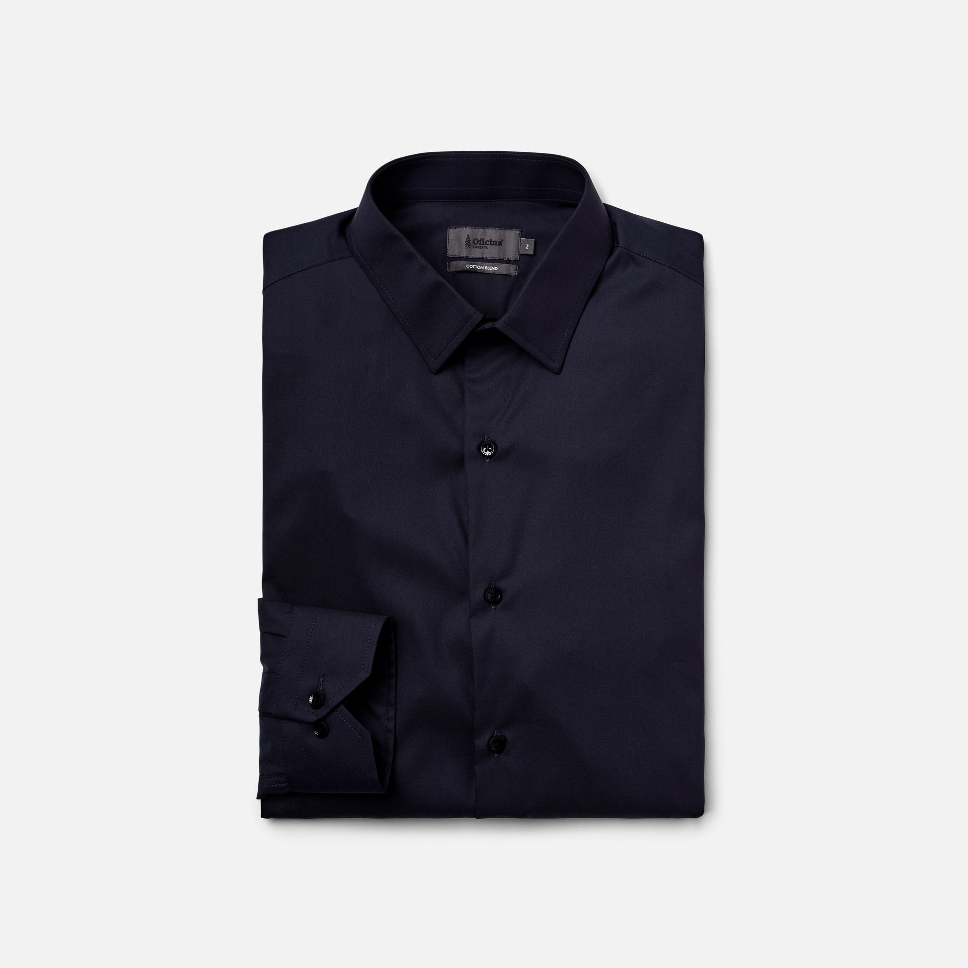 Camisa Paris Marinho Claro Media 6