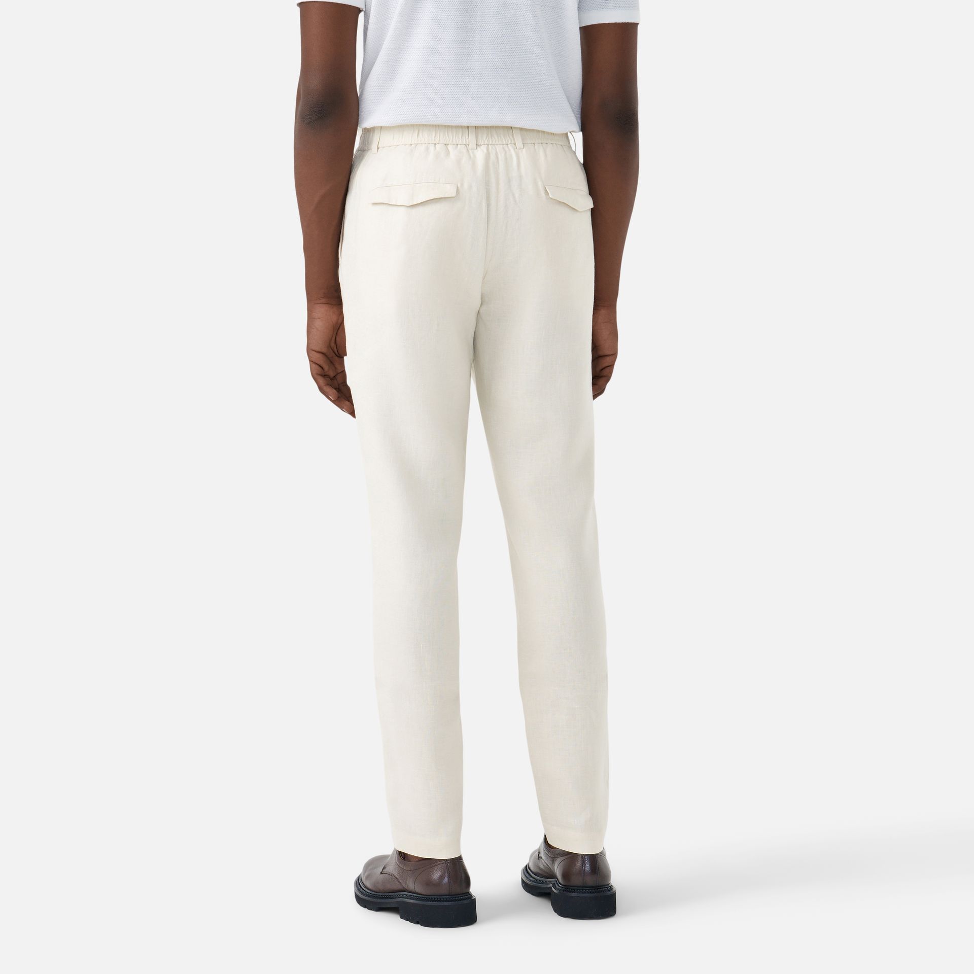 Calça Cânhamo Santorini Ecru