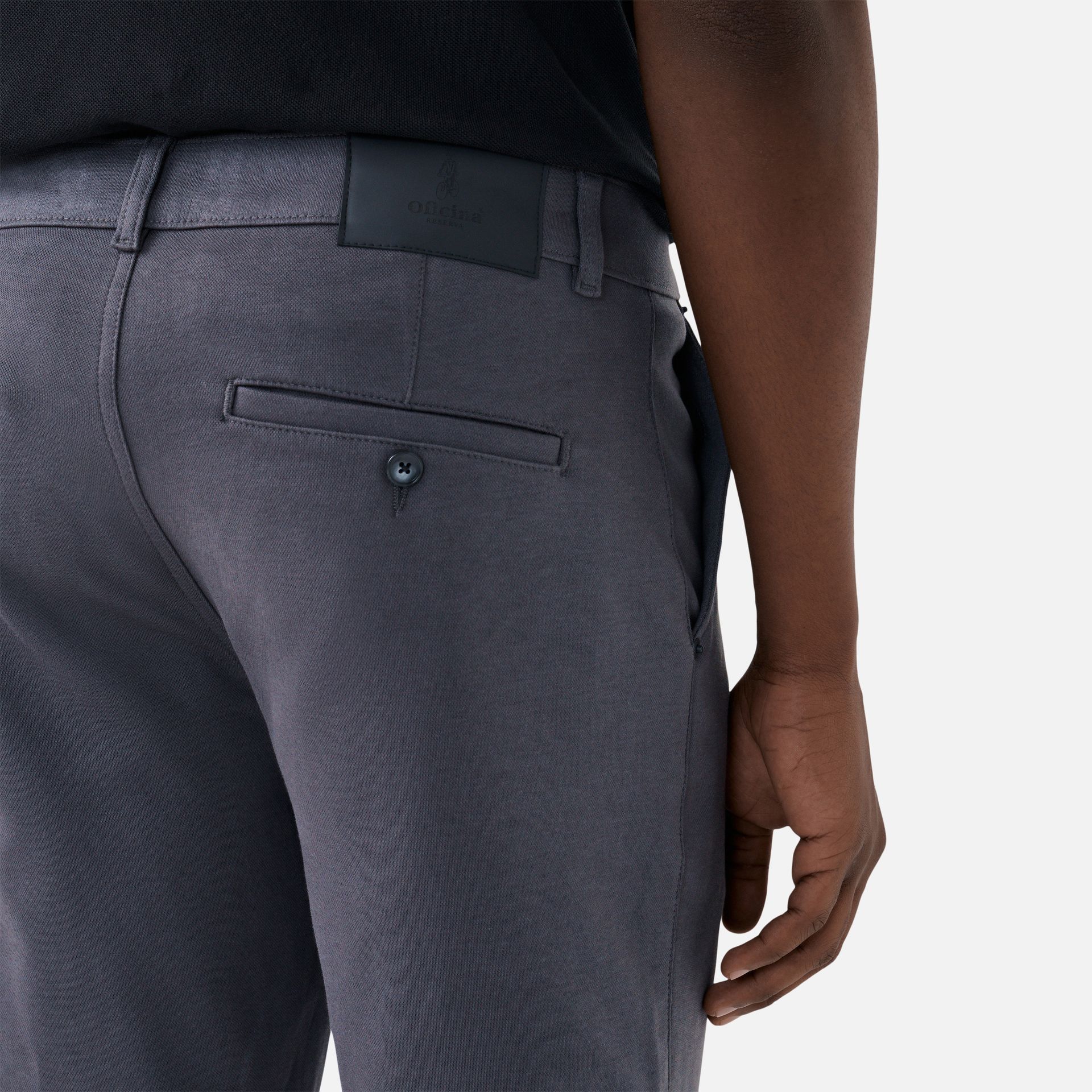 Bermuda Moletom 247 Cinza