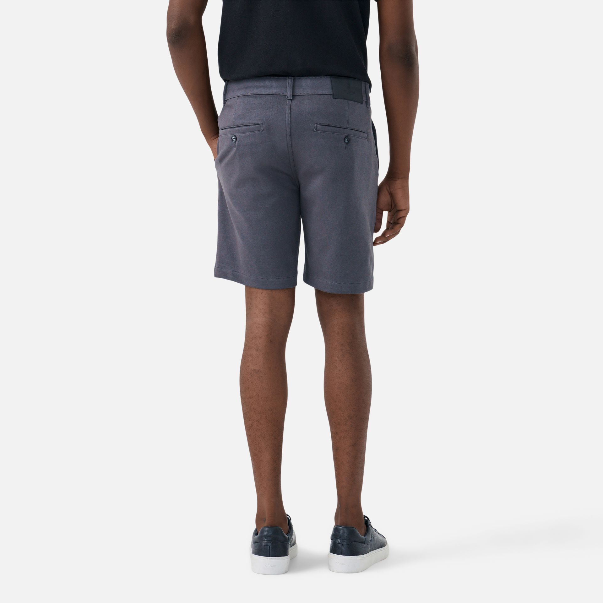 Bermuda Moletom 247 Cinza