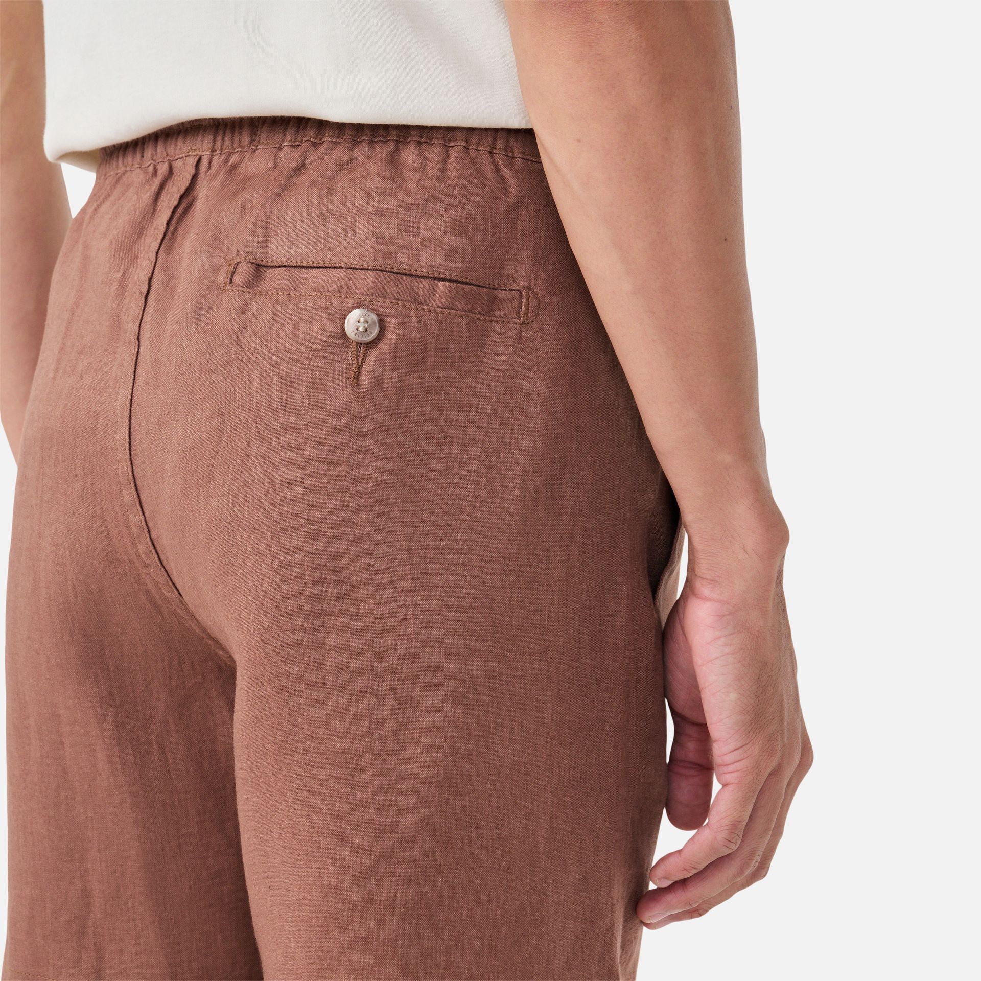 Short Linho Summer Canela