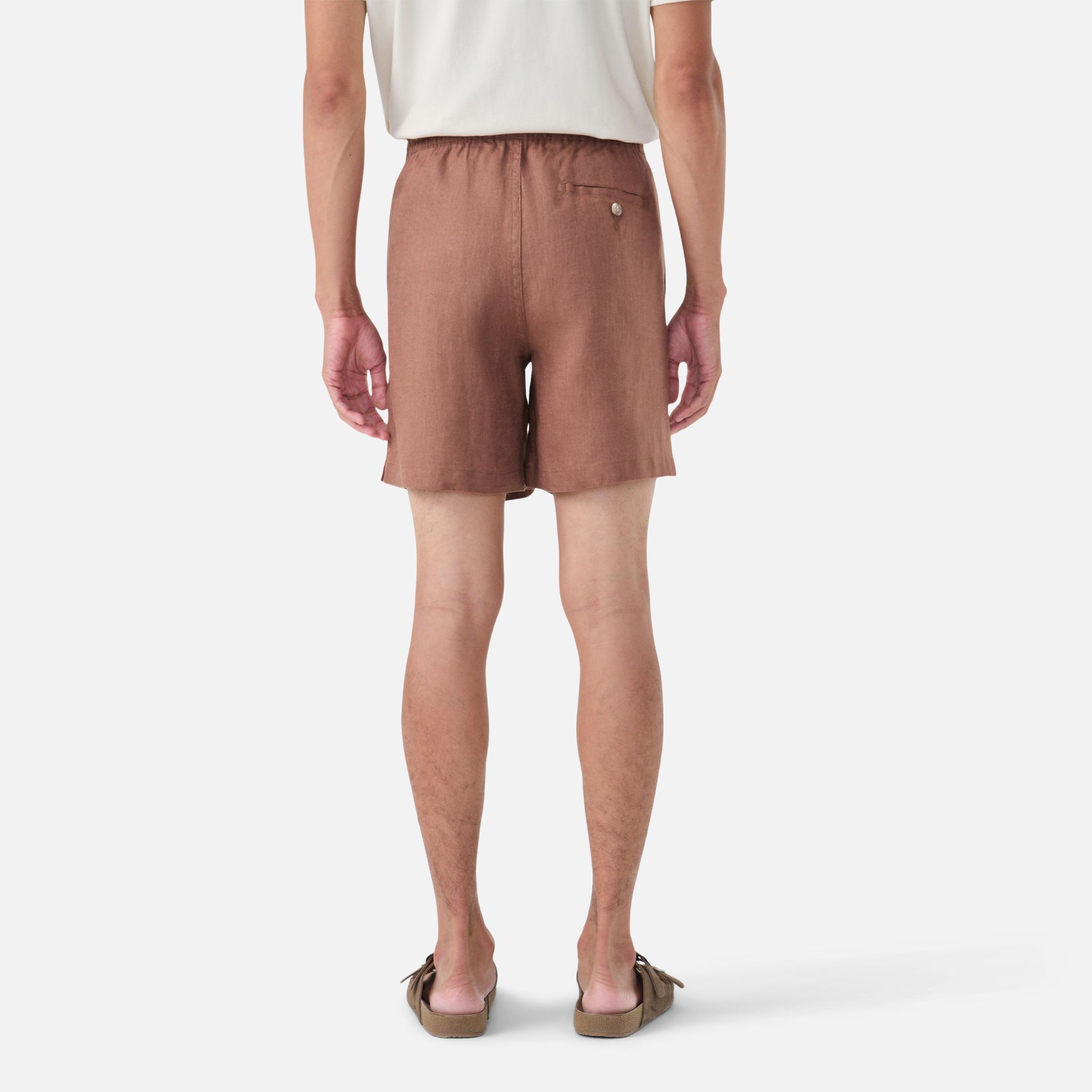 Short Linho Summer Canela