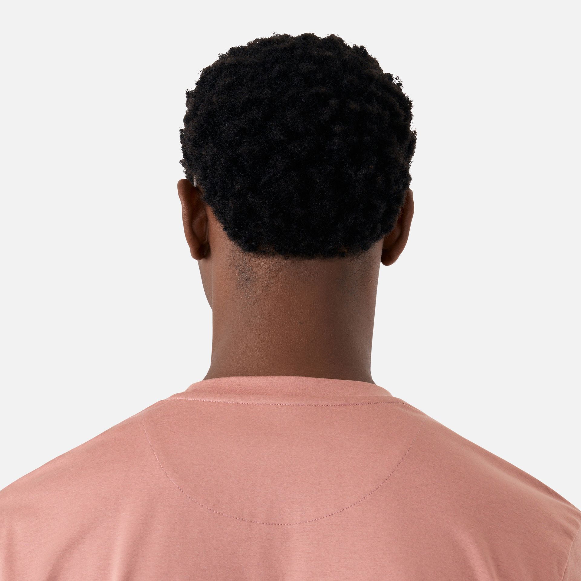 Camiseta Algodão Seda Rosa Malva