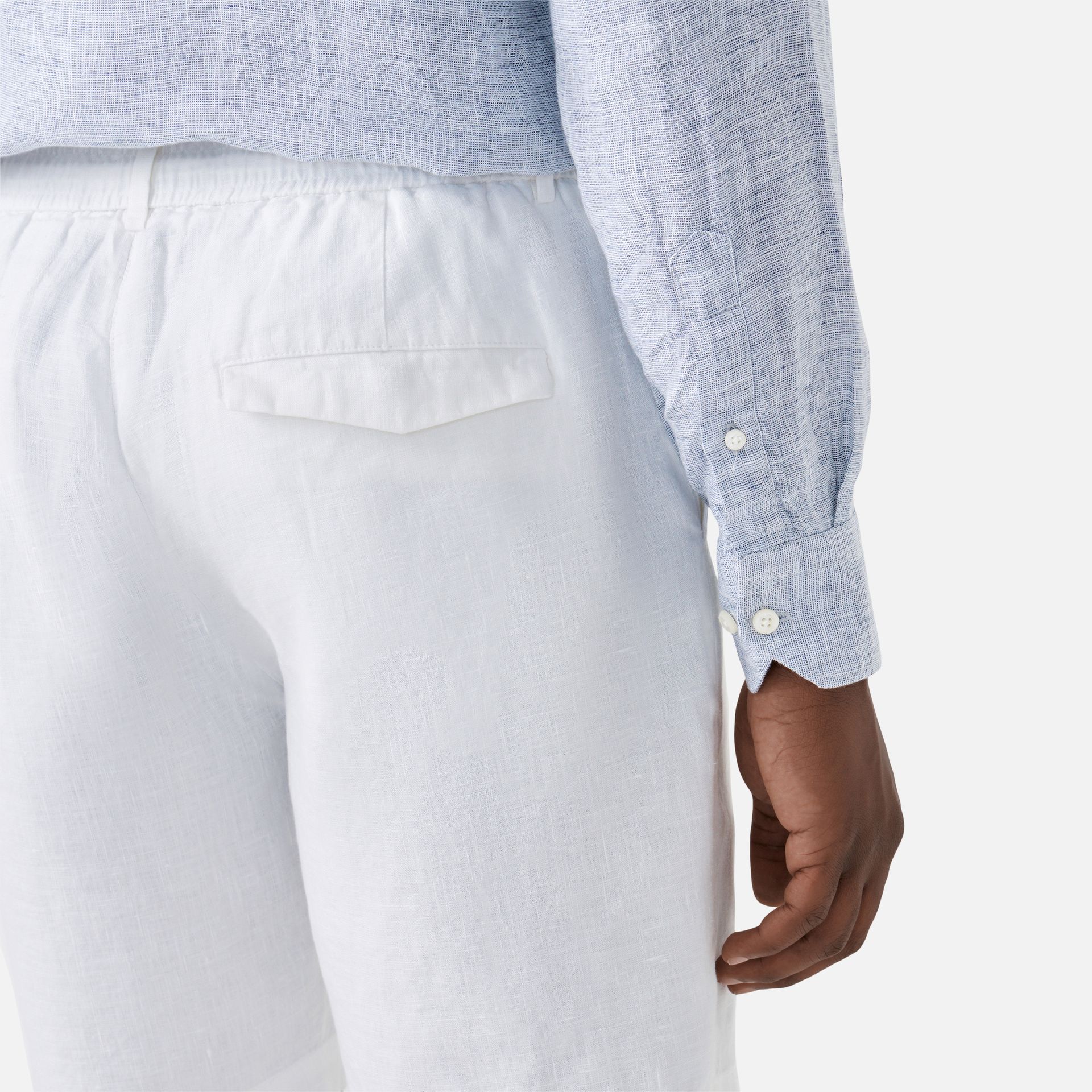 Bermuda Cânhamo Santorini Off White