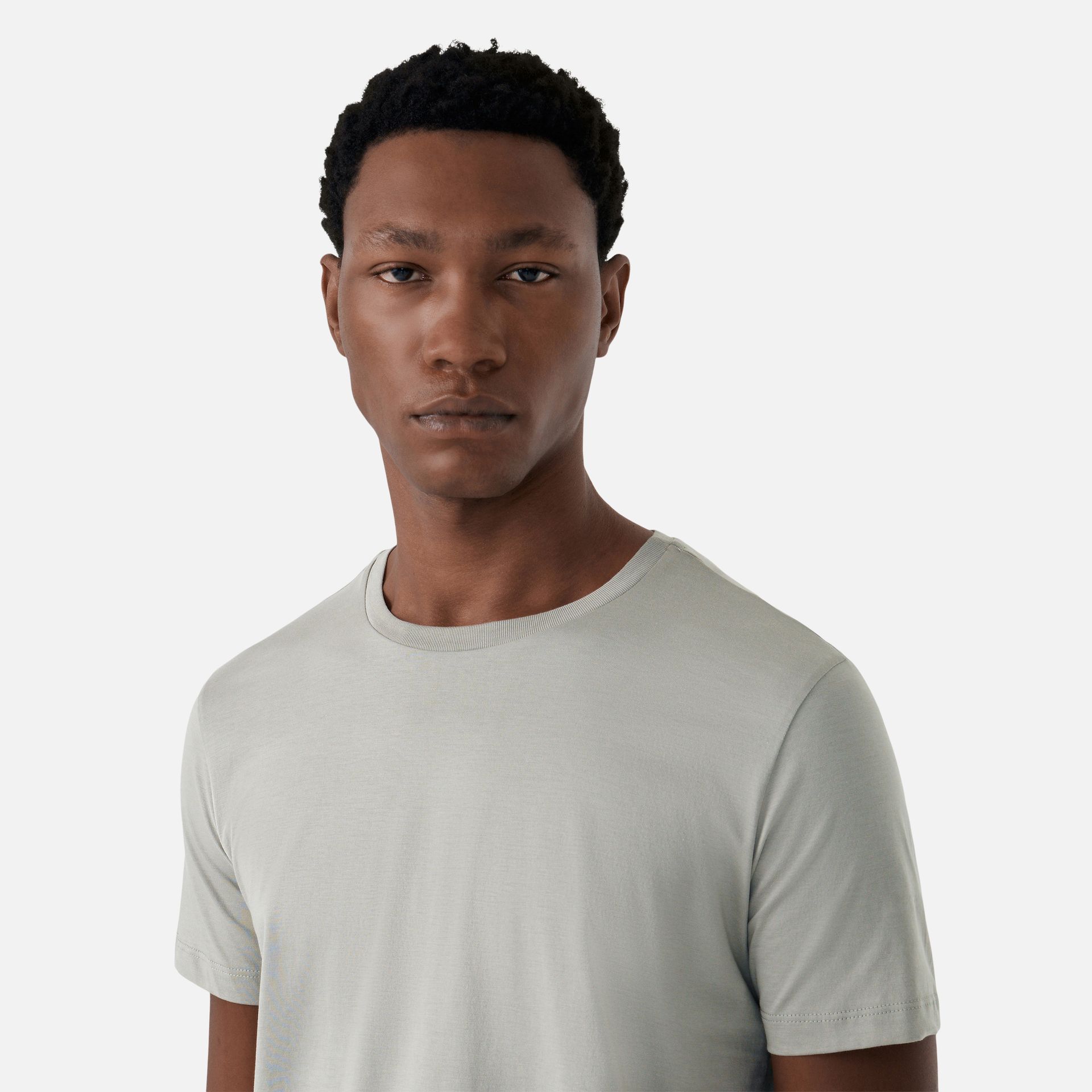 Camiseta Pima Leve Verde Menta