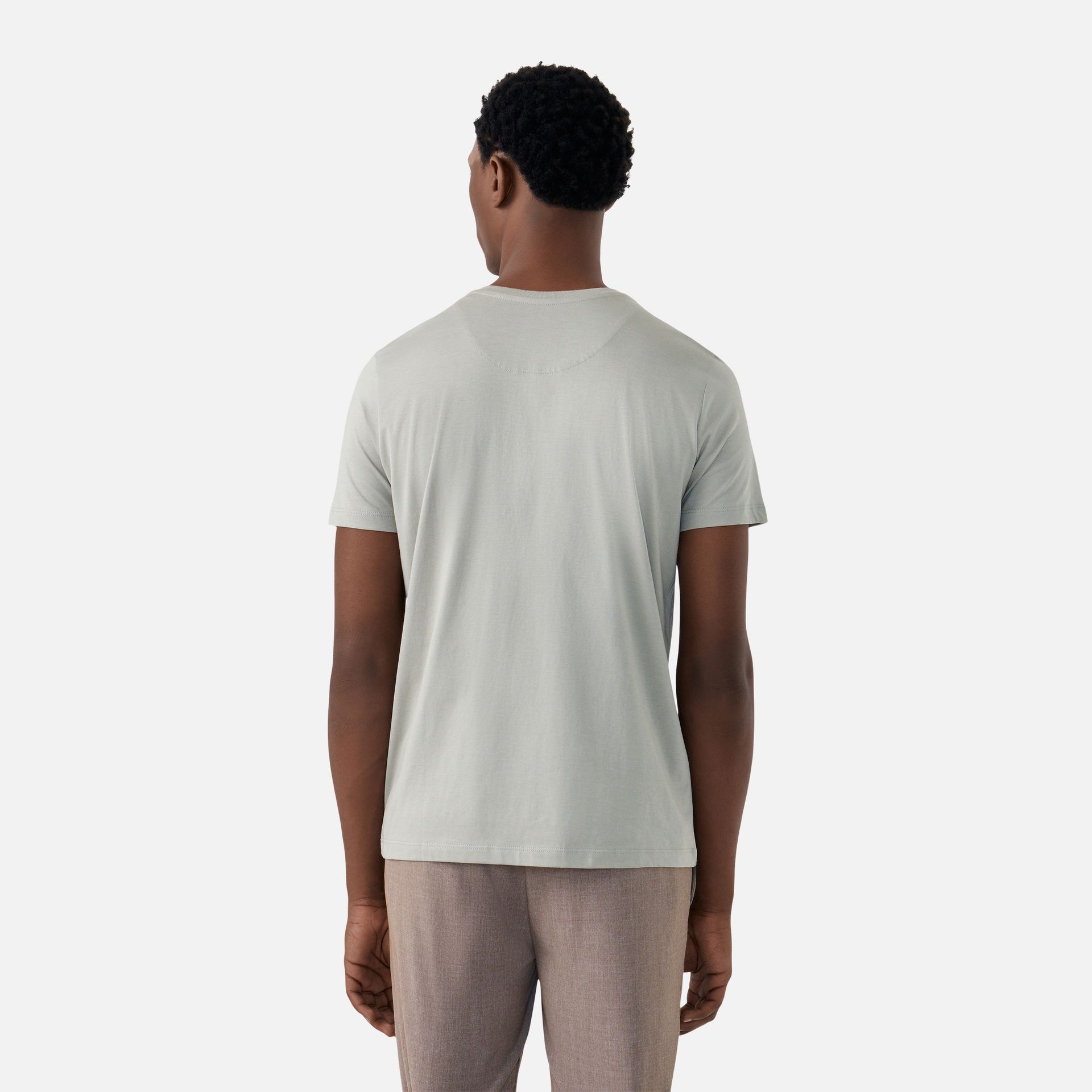 Camiseta Pima Leve Verde Menta