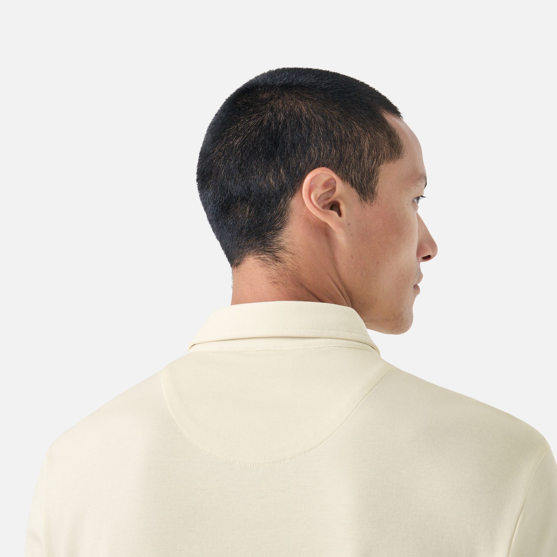 Polo Pima Malha Premium Areia